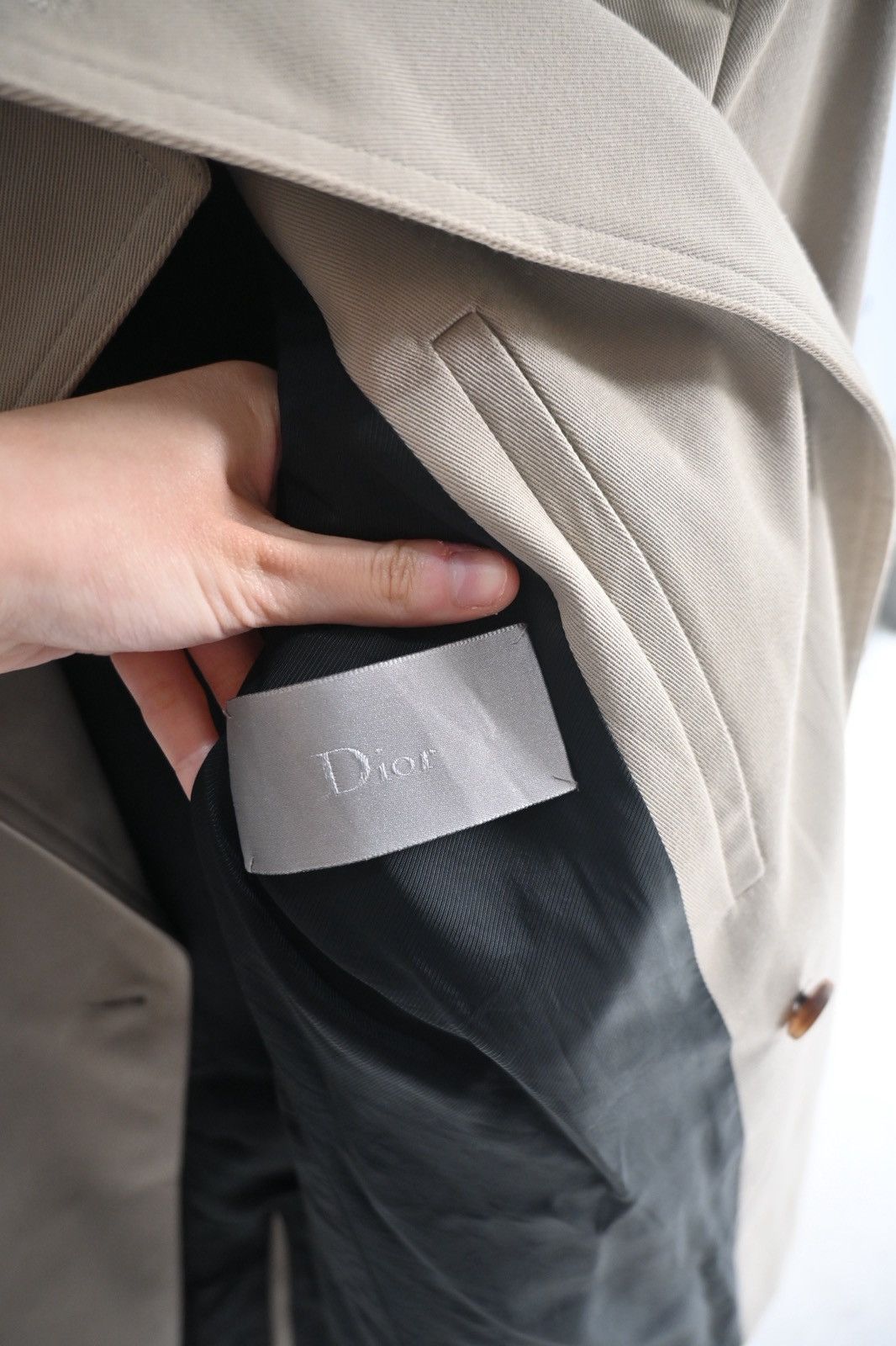 Dior Dior Homme by Hedi Slimane SS2006 runway trench coat Size US S / EU 44-46 / 1 - 18 Thumbnail