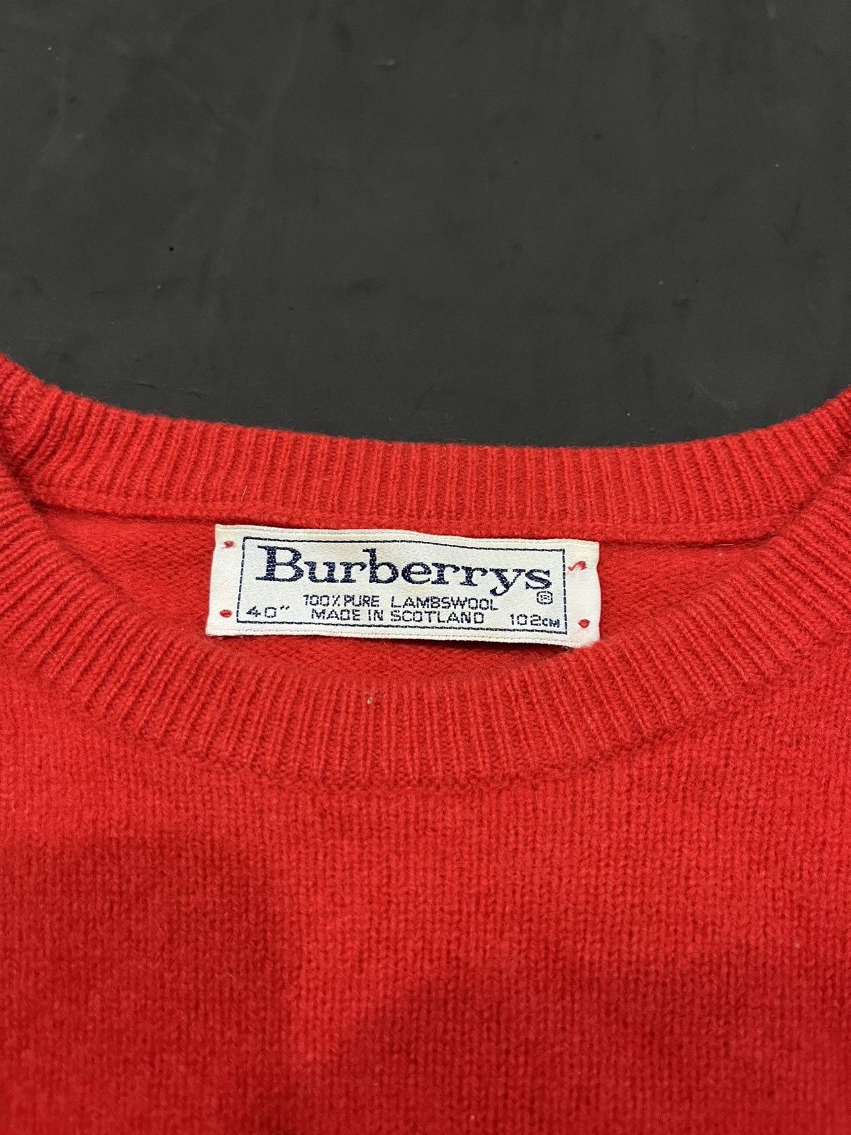 Burberry × Vintage Vintage burberrys knitwear Size US M / EU 48-50 / 2 - 3 Thumbnail