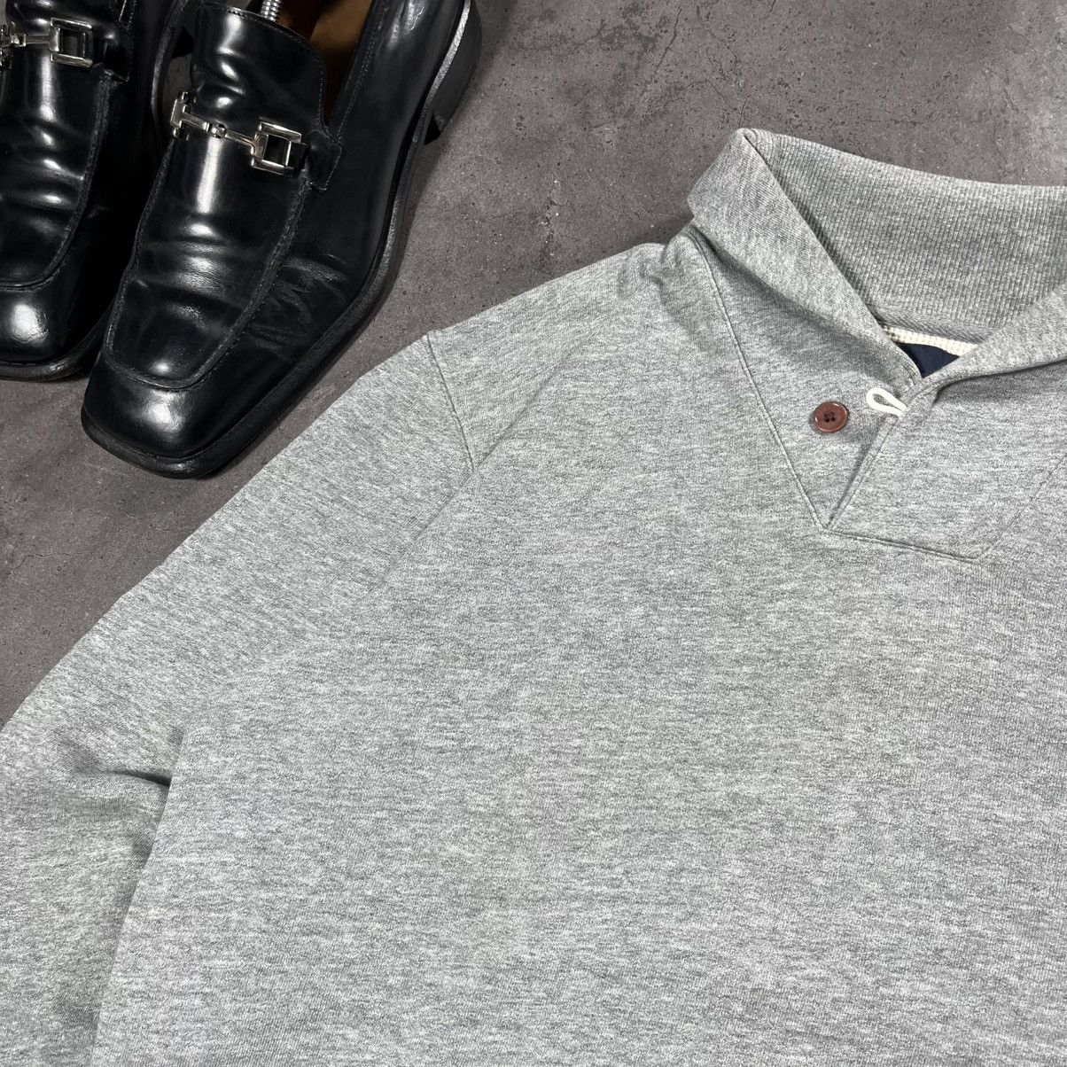 Fred Perry Vintage 00s Fred Perry Halfzip Sweater Sweatshirt Old Money Size US M / EU 48-50 / 2 - 3 Thumbnail