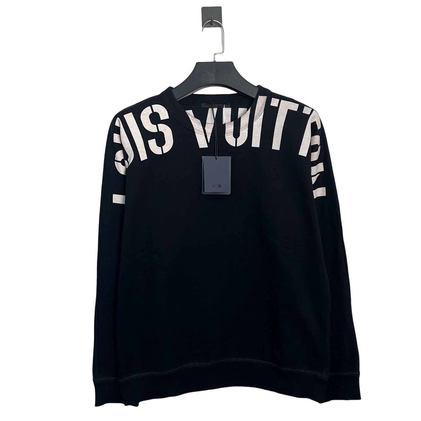 Louis Vuitton Louis Vuitton x Fragment Logo Sweatshirt Size L Size US L / EU 52-54 / 3 - 1 Thumbnail