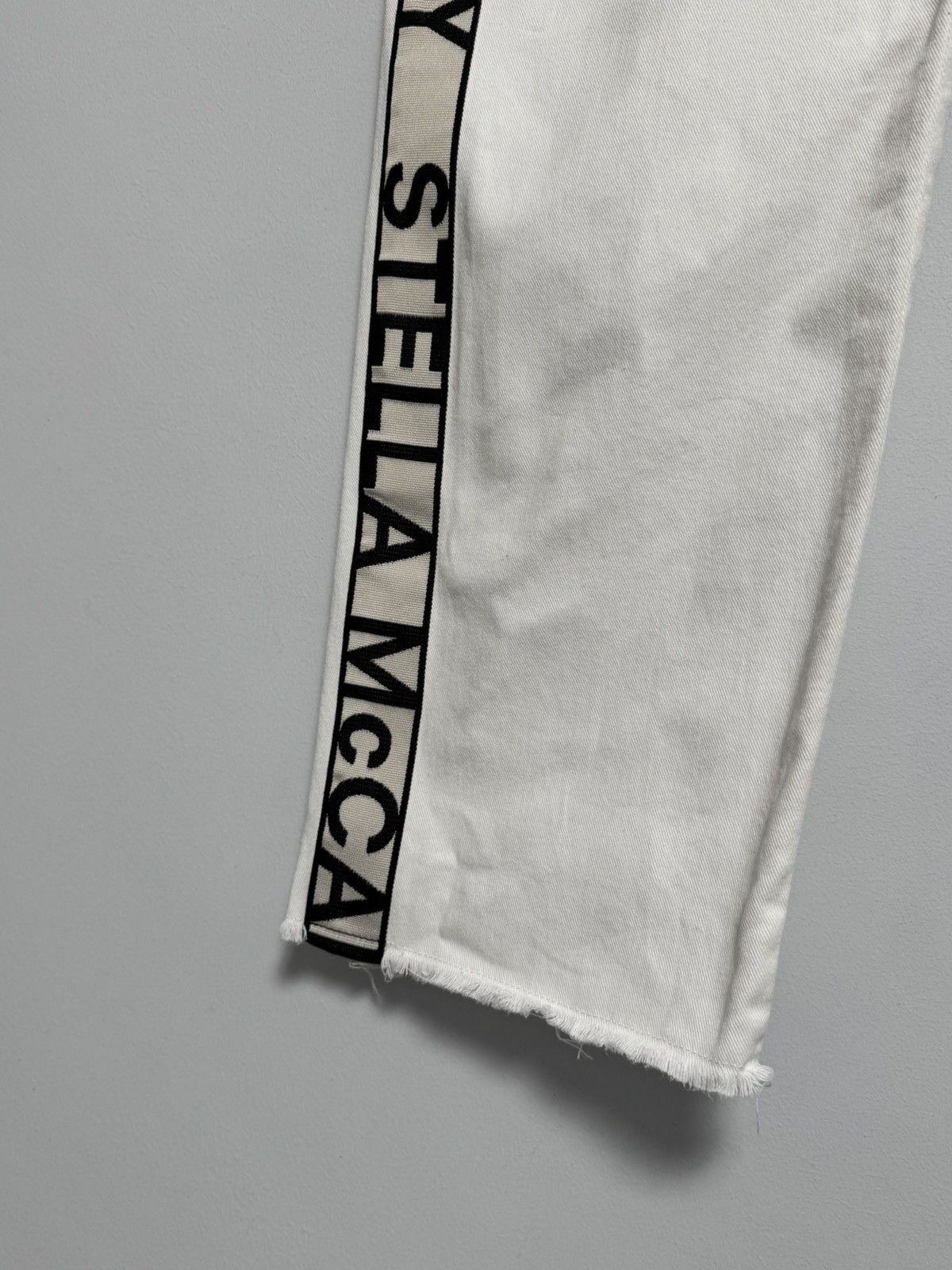 Stella McCartney Stella McCartney Mid-Rise Straight Leg Jeans Size 29 Size 29" - 5 Thumbnail