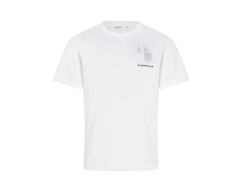 Le Gramme white t-shirt 240g Size US M / EU 48-50 / 2 - 1 Thumbnail