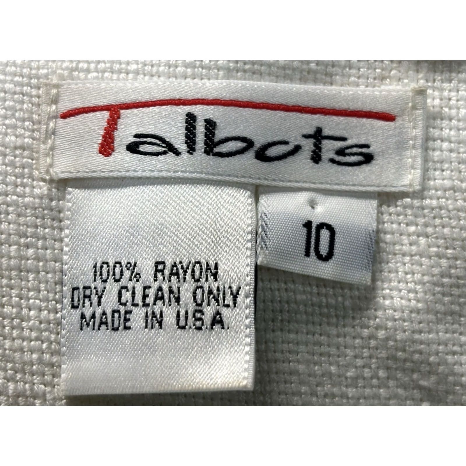 Talbots VINTAGE Talbots Dress Set Women’s 10 Black White Career Jacket Made USA 90s Dress Suit Secretary/Geek Size L / US 10 / IT 46 - 7 Thumbnail