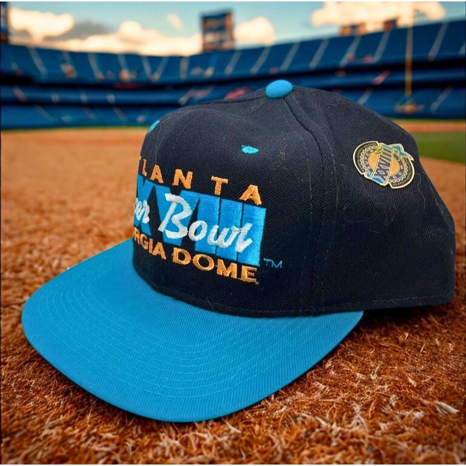 Sports Specialties Super Bowl XXVIII Atlanta 1994 Sports Specialties Hat 7 1/2 Size ONE SIZE - 5 Thumbnail