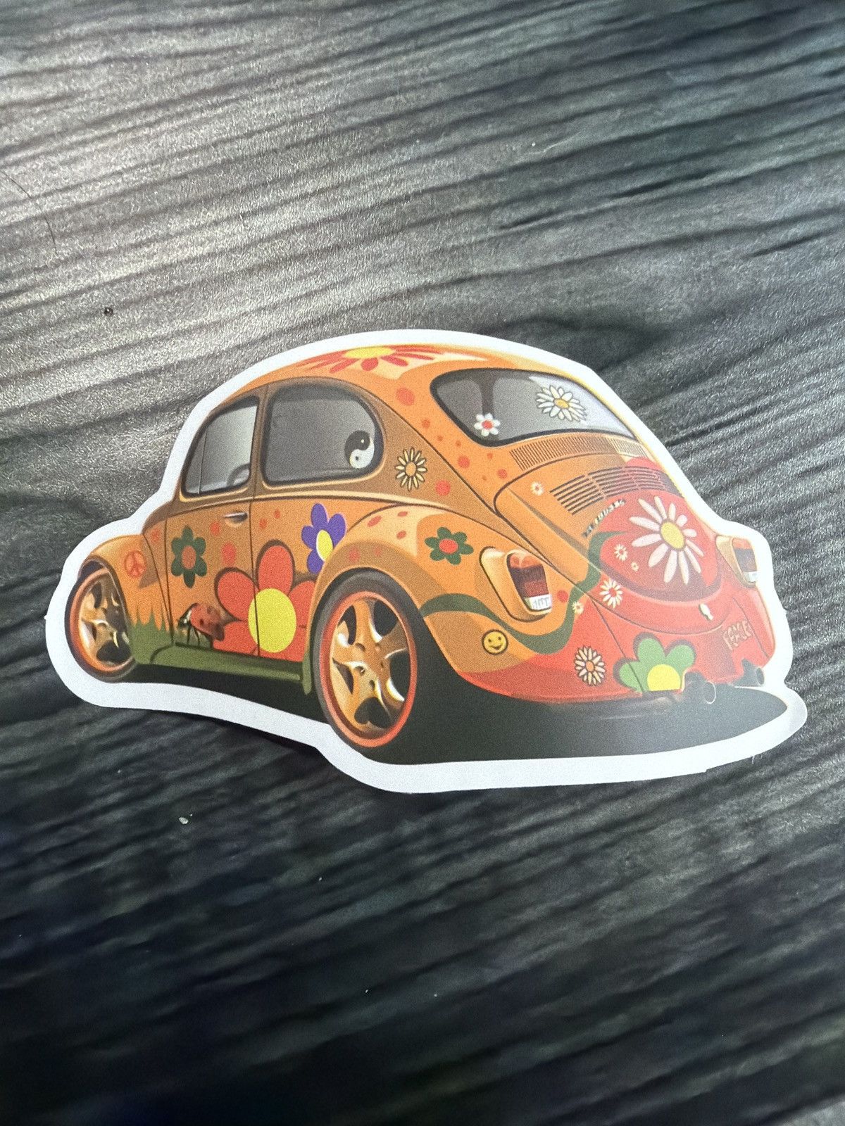 Hypebeast Hippie Volkswagen Beetle Sticker Size ONE SIZE - 1 Thumbnail