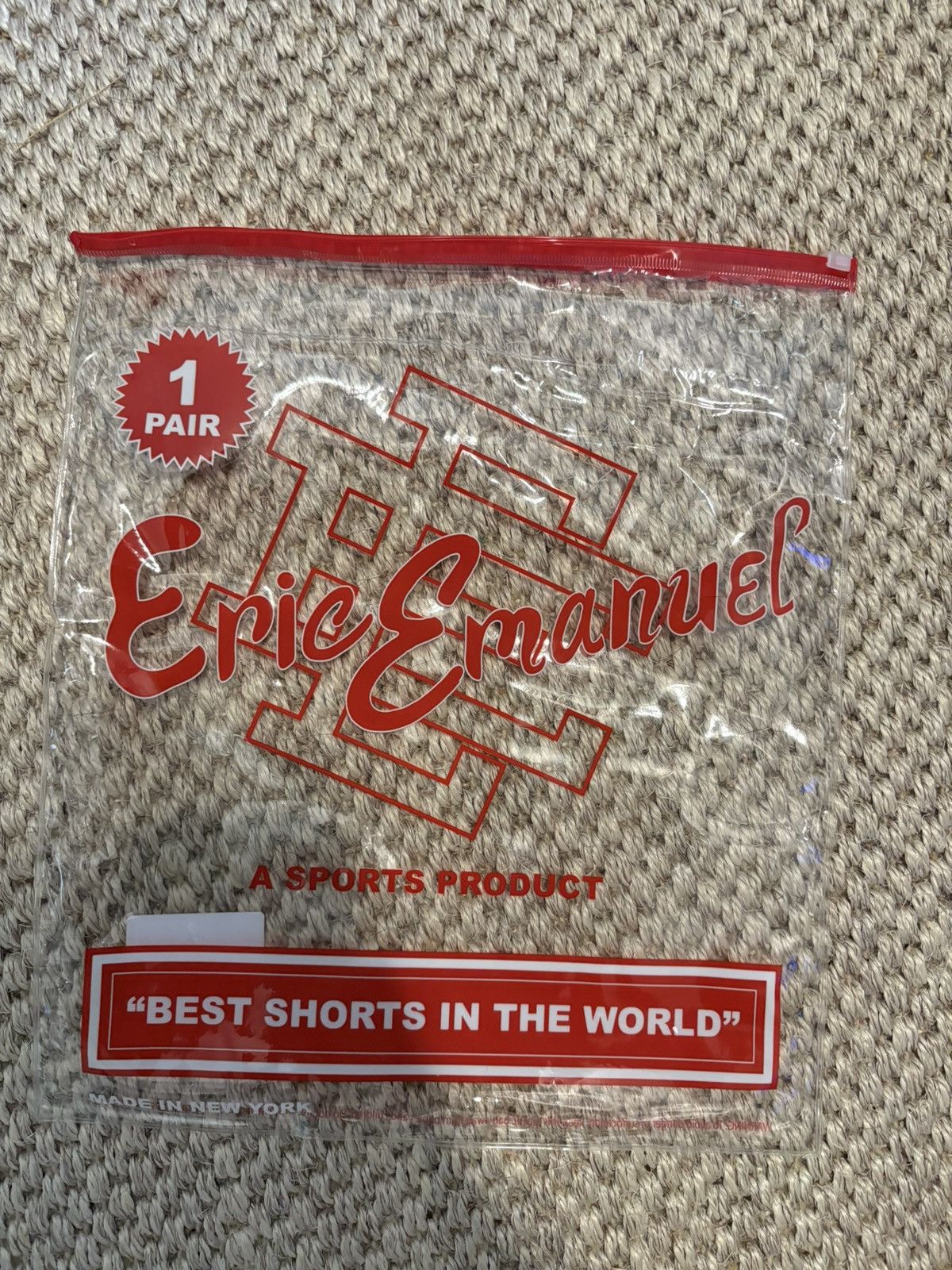 Matty Boy Matty Boy x Eric Emanuel Shorts Stay Fast Orange/Red size L Size US 34 / EU 50 - 4 Thumbnail