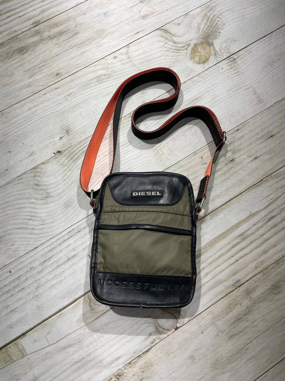 Diesel Vintage Diesel Messenger Bag Shoulders 00s Size ONE SIZE - 3 Thumbnail