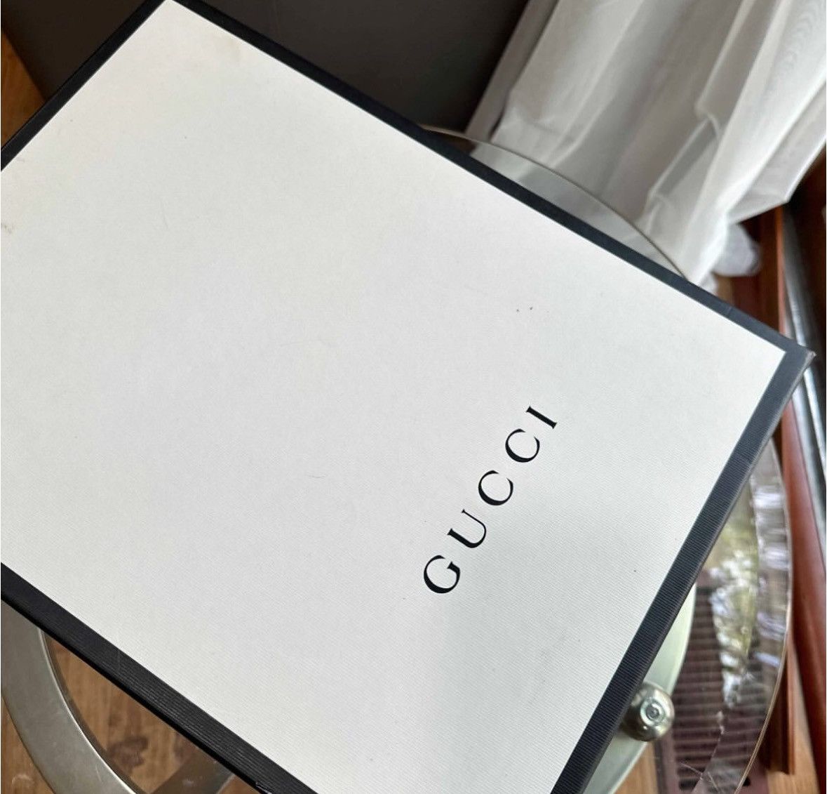 Gucci Flashtrek Low Green Black Designer Size 7.5 US Men’s
