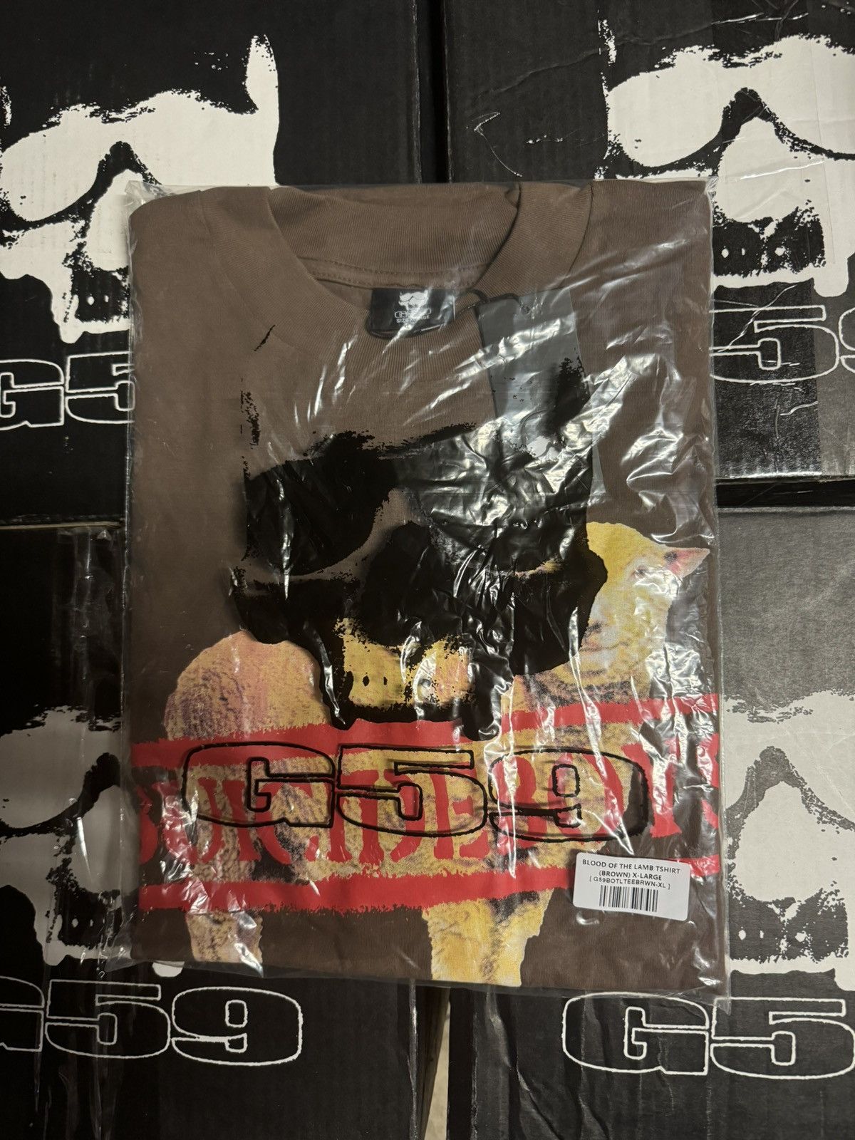 G59 Records $uicideboy$ G59 BLOOD OF THE LAMB T-SHIRT Size US XL / EU 56 / 4 - 8 Thumbnail