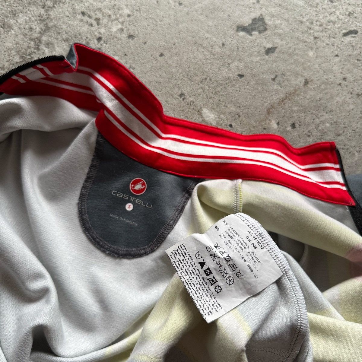 Other Castelli Mens Full Zip Cycling Top Jacket Gray Long Sleeve Size US S / EU 44-46 / 1 - 6 Thumbnail