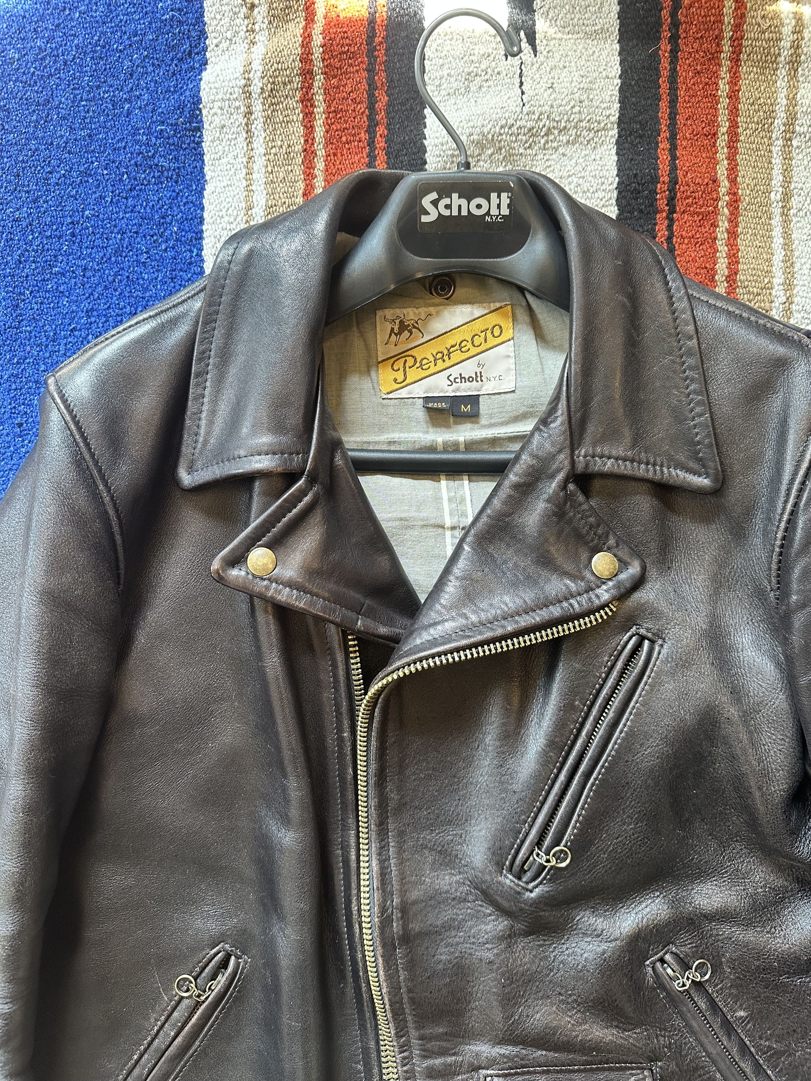 3sixteen × Schott Schott x 3sixteen Arabica Perfecto 519 Horween M Size US M / EU 48-50 / 2 - 6 Thumbnail