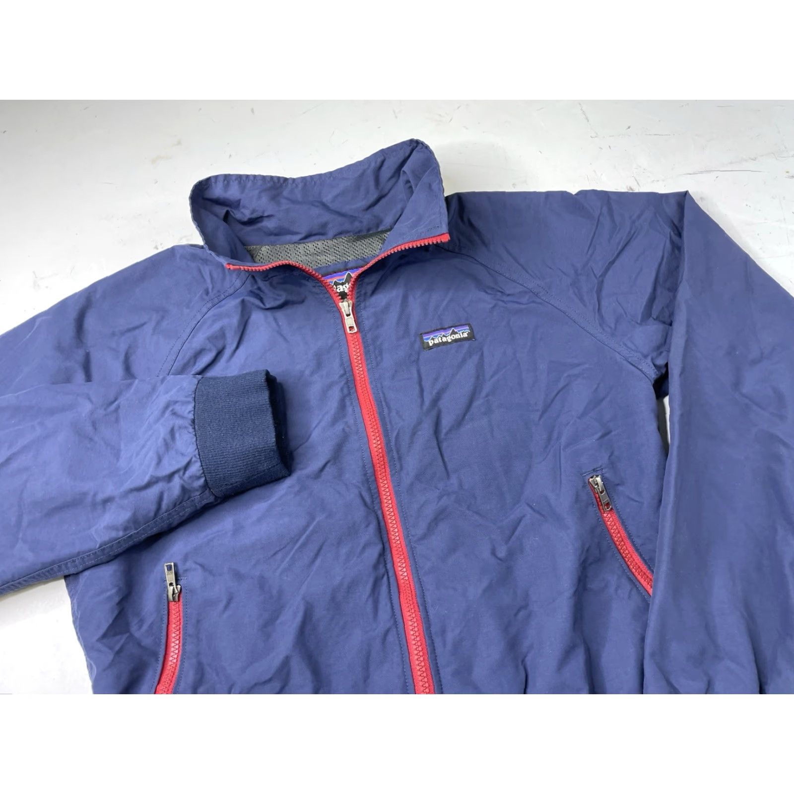 Patagonia Patagonia Jacket Men's S Blue Windbreaker Full Zip Bomber 28151 Outdoor Hiking Windbreaker Nylon Regular Mens Real 28150 28151 Size US S / EU 44-46 / 1 - 2 Thumbnail