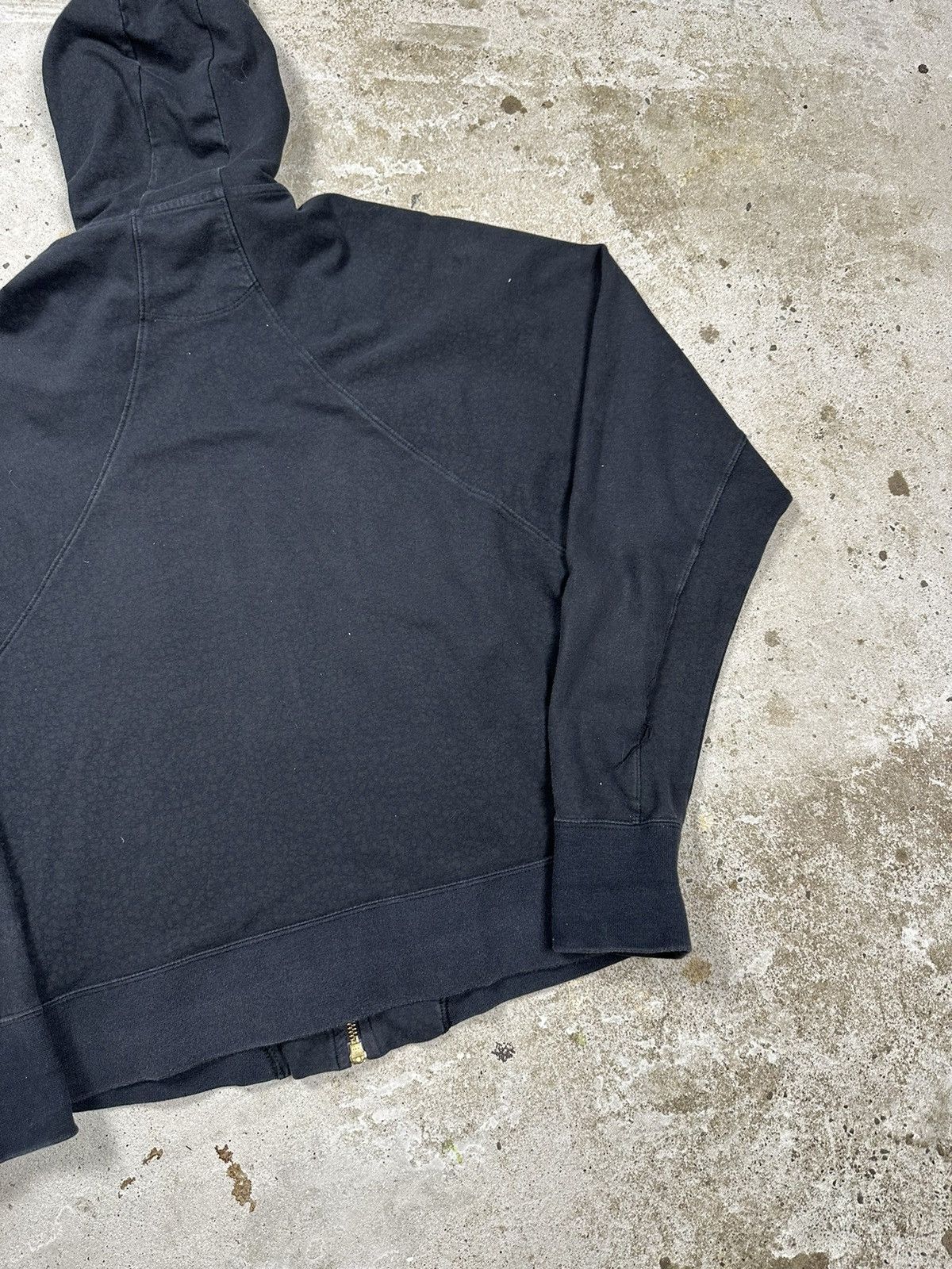 Nike × Vintage Vintage y2k Nike Black Leopard Skin Hoodie Swoosh Zip Size US S / EU 44-46 / 1 - 15 Thumbnail