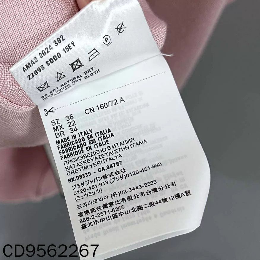 Prada PRADA Pink Dress Women's Size 36 Size XS / US 0-2 / IT 36-38 - 4 Thumbnail