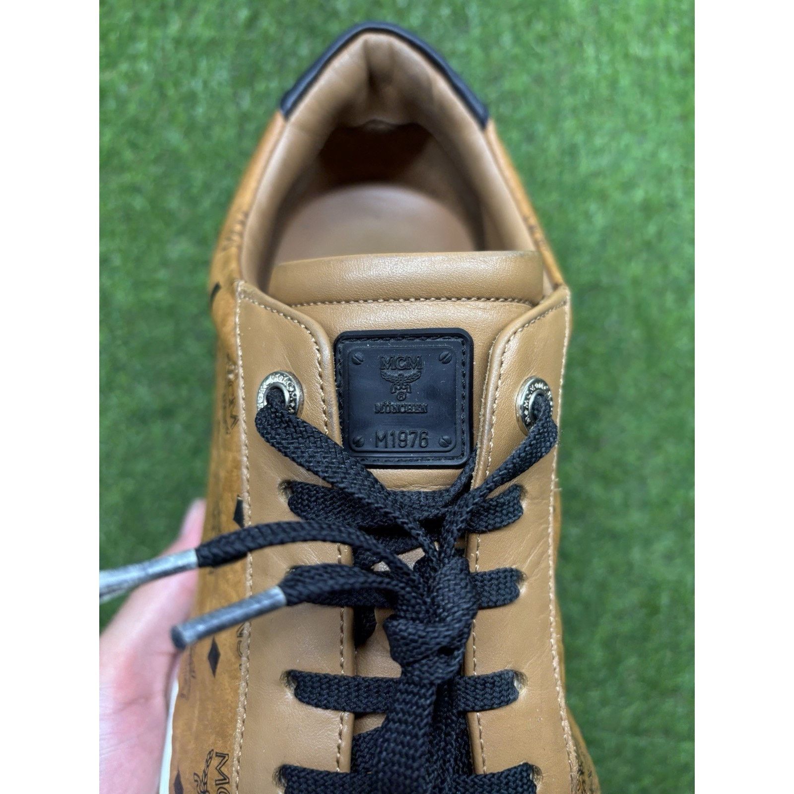 MCM MCM Terrain monogram-print sneakers | GOOD CONDITION! Size US 12 / EU 45 - 6 Thumbnail