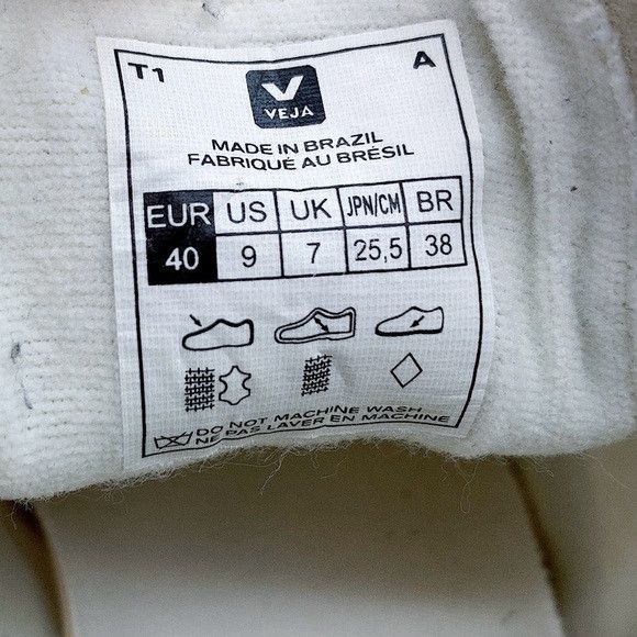 Veja Veja White Sneakers Size US 9 / IT 39 - 8 Thumbnail