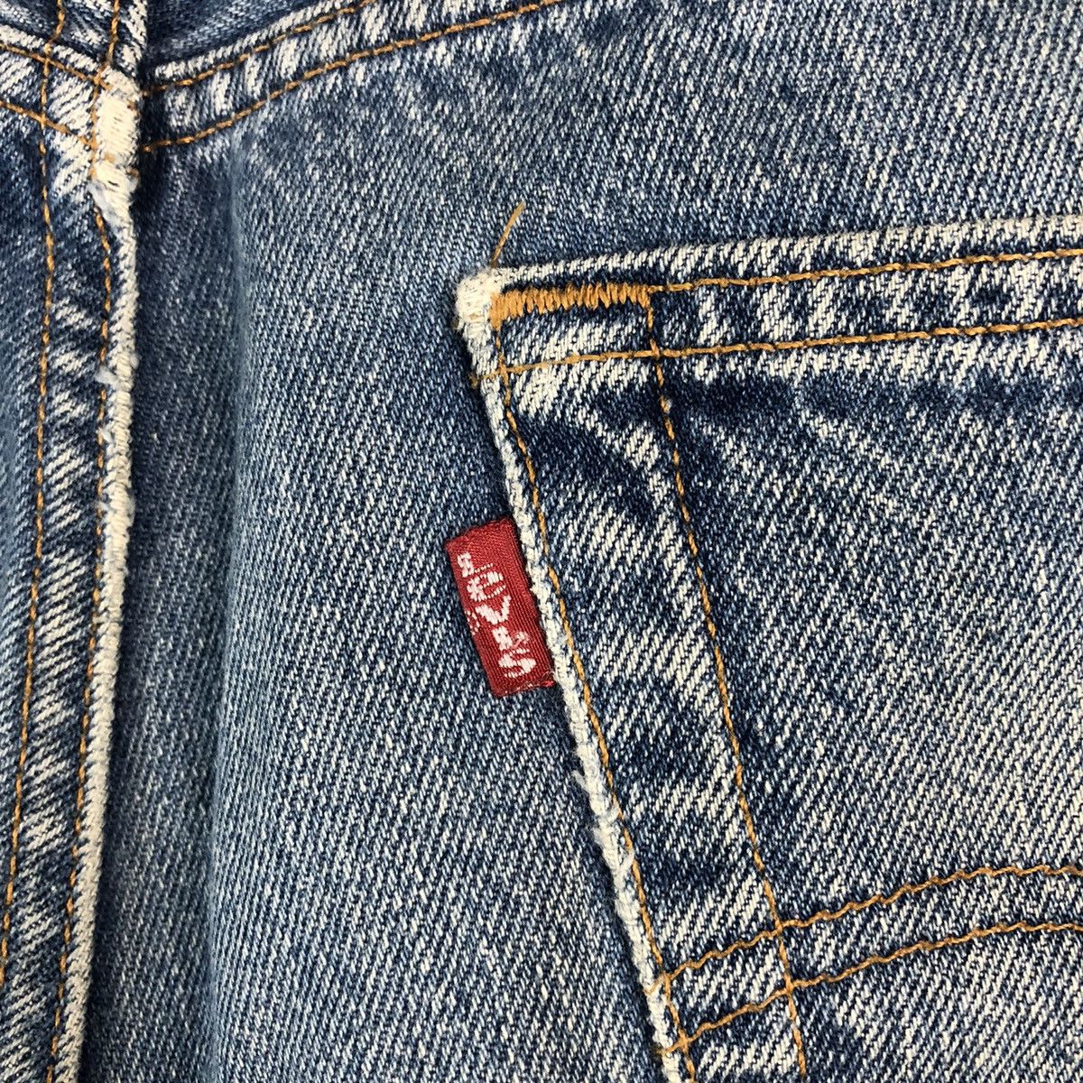 Levi's 501xx Levis Blue Denim jeans Pants #A2572 Size US 35 - 21 Thumbnail
