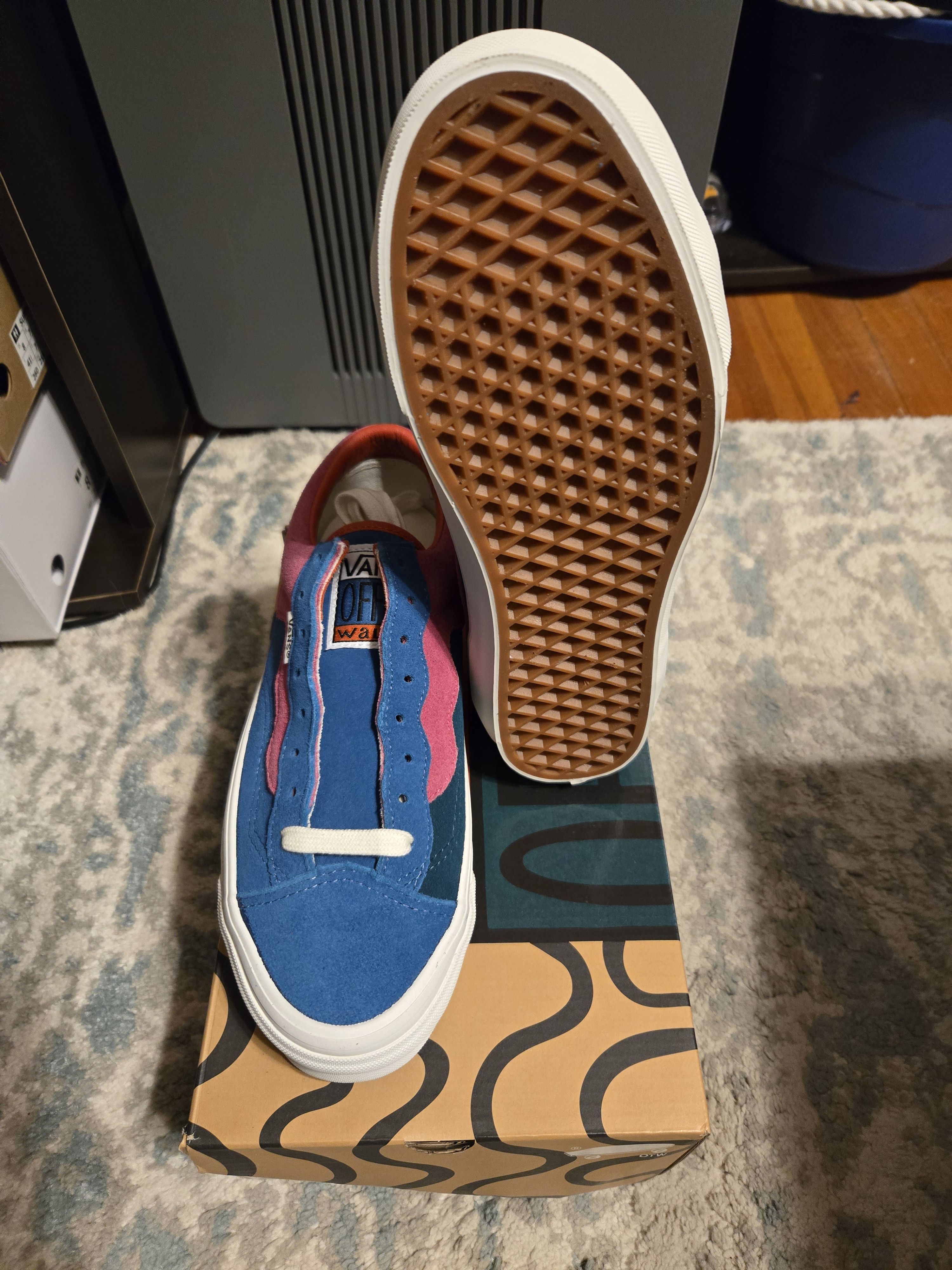 Vans Parra x Vans OTW Old Skool 36 Midnight Carmine Size US 8 / EU 41 - 5 Thumbnail