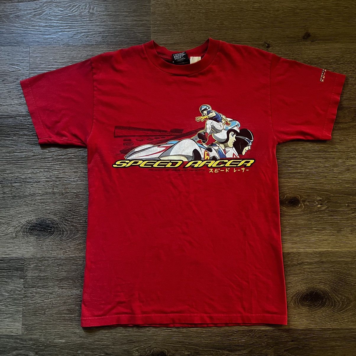 ODM × Vintage Vtg Red Speedracer Anime Tee Size US M / EU 48-50 / 2 - 1 Thumbnail