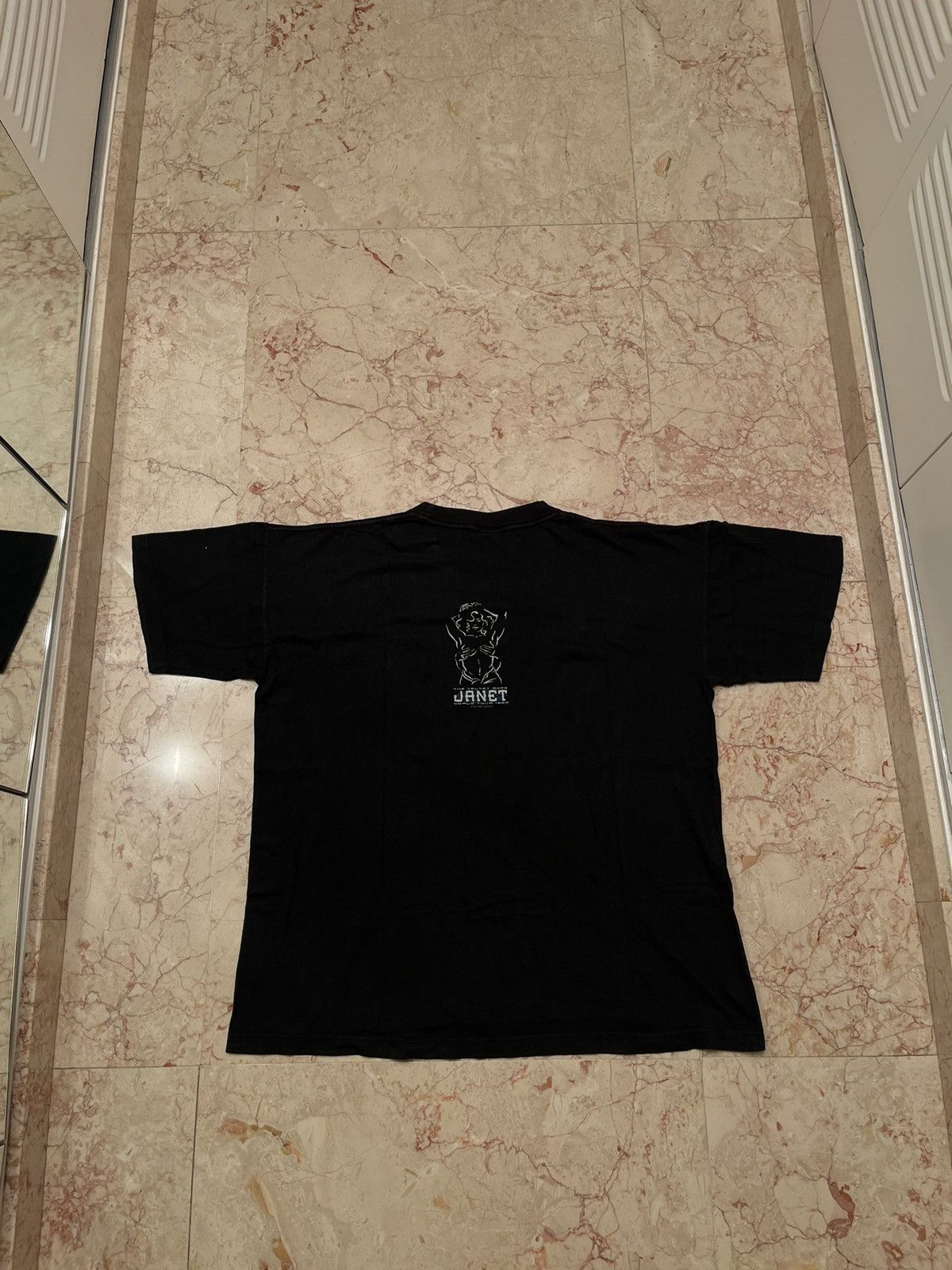 T-shirt vintage, Janet Jackson « Velvet Rope World Tour »