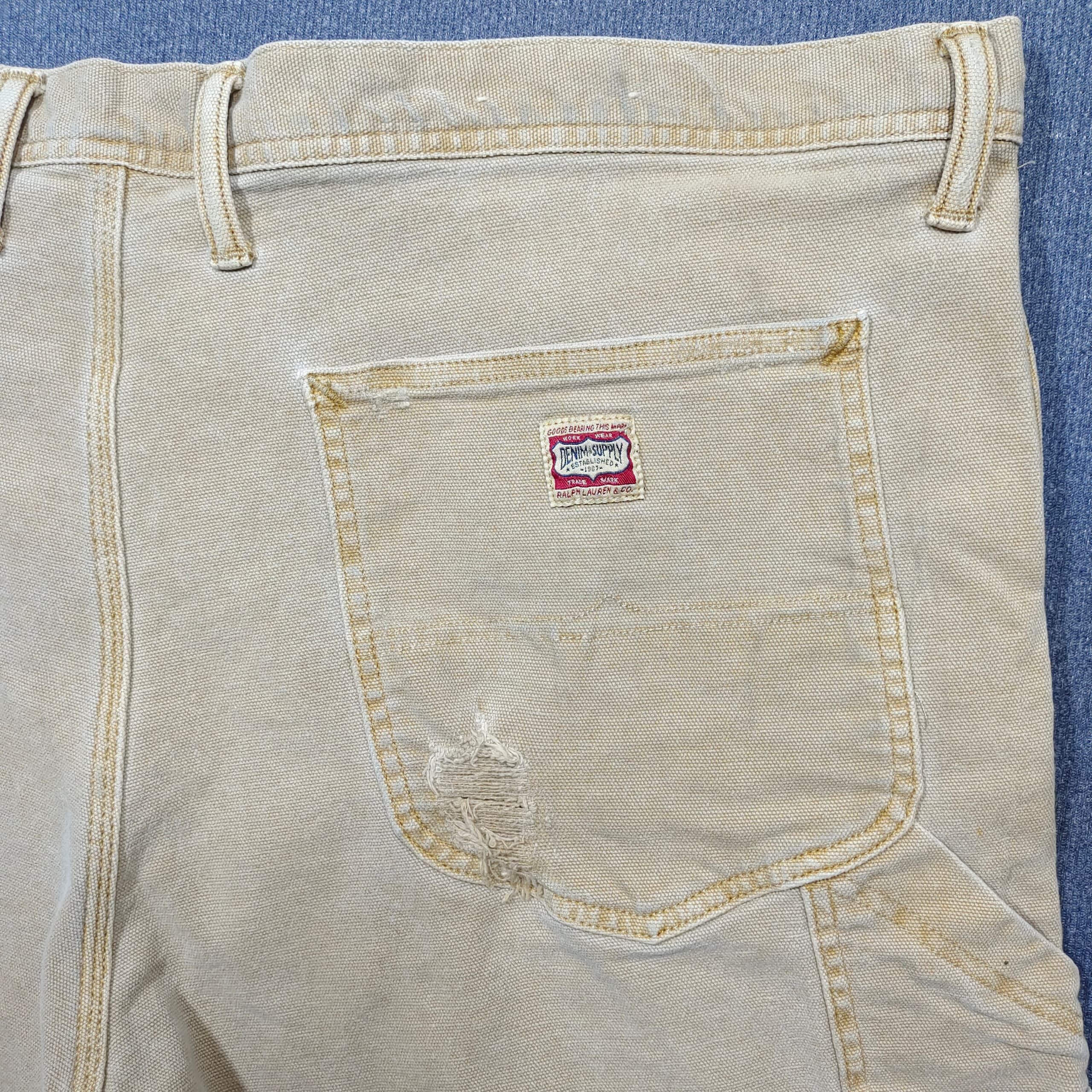 Denim & Supply Ralph Lauren RIPPED DENIM & SUPPLY SHORTS SIZE 46 Size US 44 / EU 60 - 7 Thumbnail