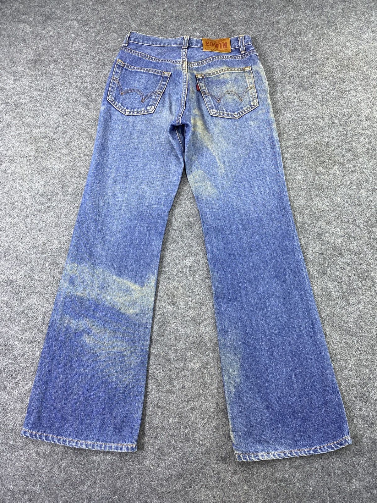 Edwin × Japanese Brand Edwin Miss 503 Blue Wash Jeans - J1118 Size US 26 / EU 42 - 5 Thumbnail
