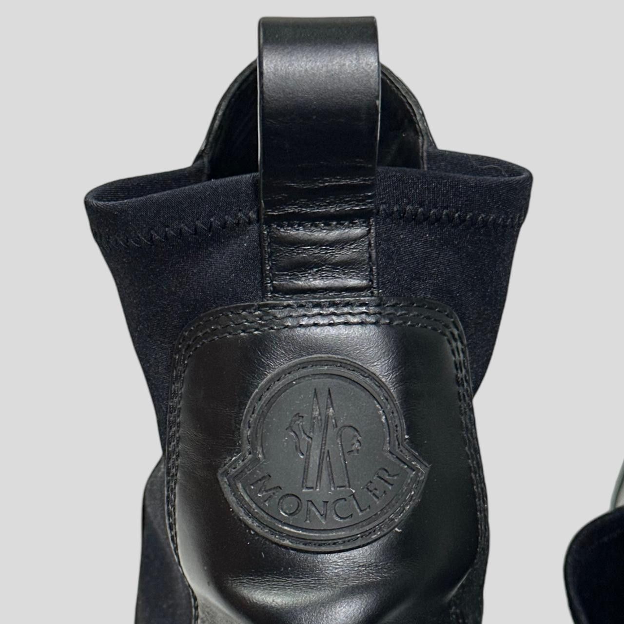 Moncler Moncler Vera Leather Chelsea Ankle Boot - UK8 Size US 10 / IT 40 - 3 Thumbnail