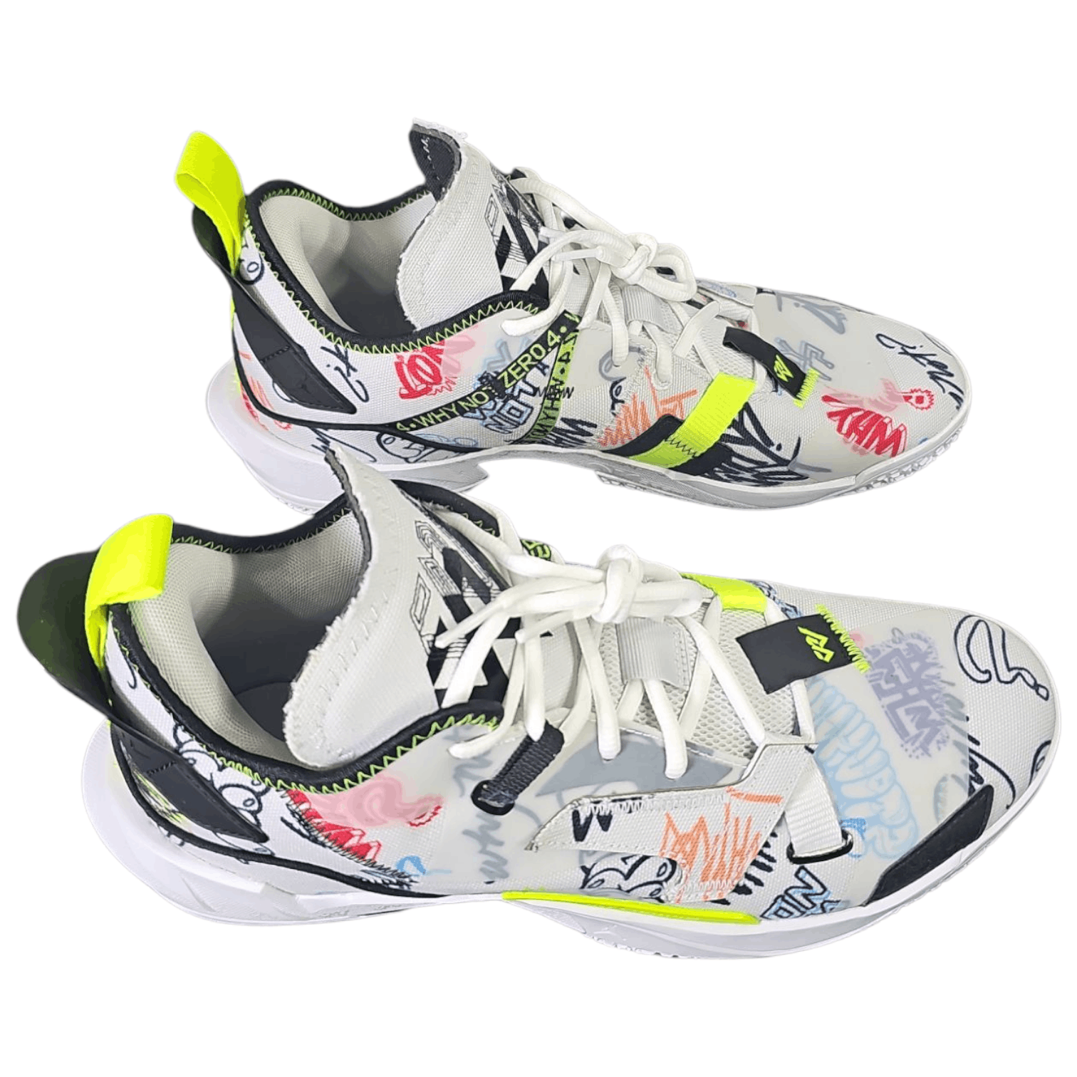 Nike Air Jordan Why‎ Not Zer0.4 "Graffiti" (DD4887-007) Size US 11.5 / EU 44-45 - 5 Thumbnail