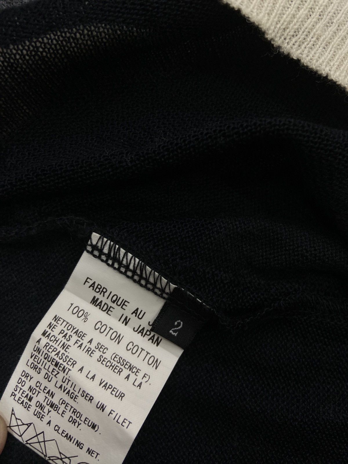 Y's Y's BLACK CHECKERED KNITTED TANKTOP Size S / US 4 / IT 40 - 3 Thumbnail