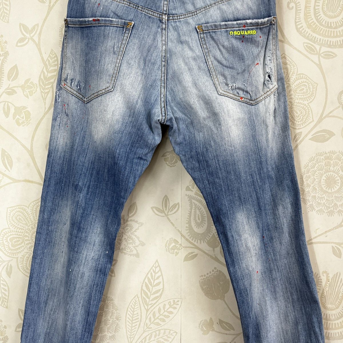 Dsquared2 DSquared2 Distressed Painters Denim Made In Italy Jeans Size US 32 / EU 48 - 14 Thumbnail
