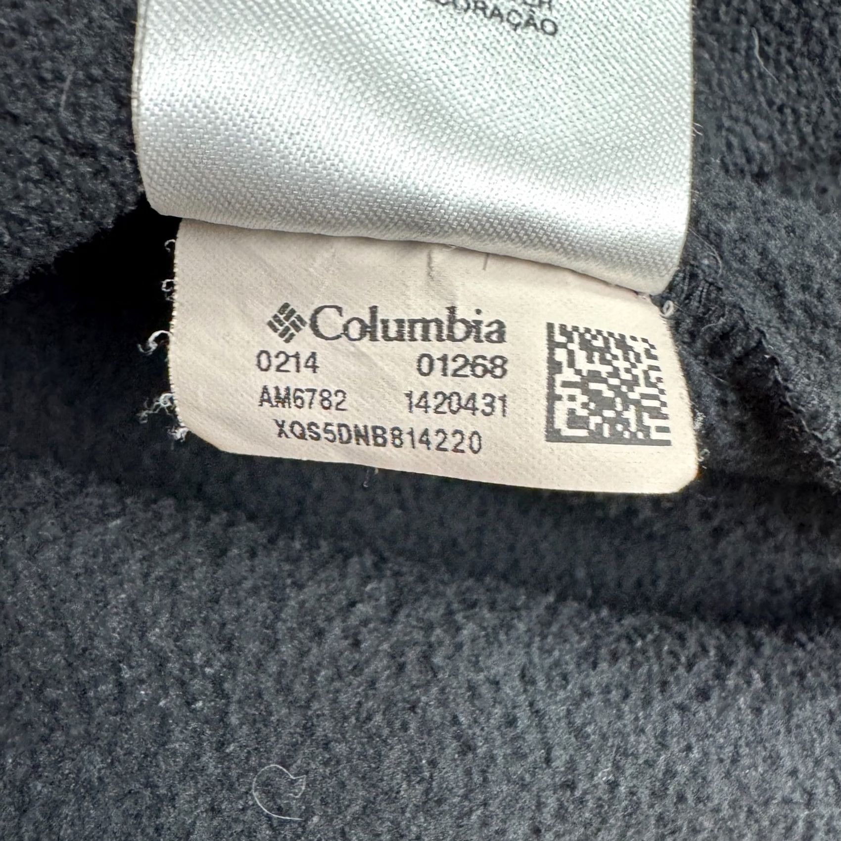 Vintage Columbia Fast Trek II Jacket Pullover XL Black Mens Fleece Zip Pockets Outdoor Hiking Storm Rainproof? Size US XL / EU 56 / 4 - 7 Thumbnail