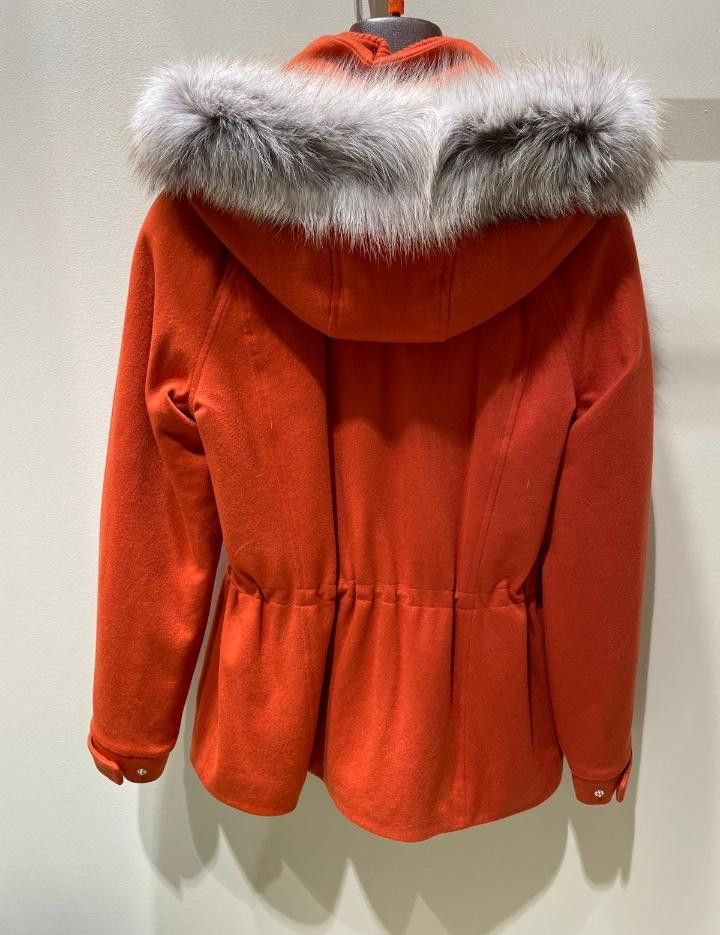 Loro Piana o1srvl11e0526 Icery Jacket in Red Size M / US 6-8 / IT 42-44 - 2 Thumbnail