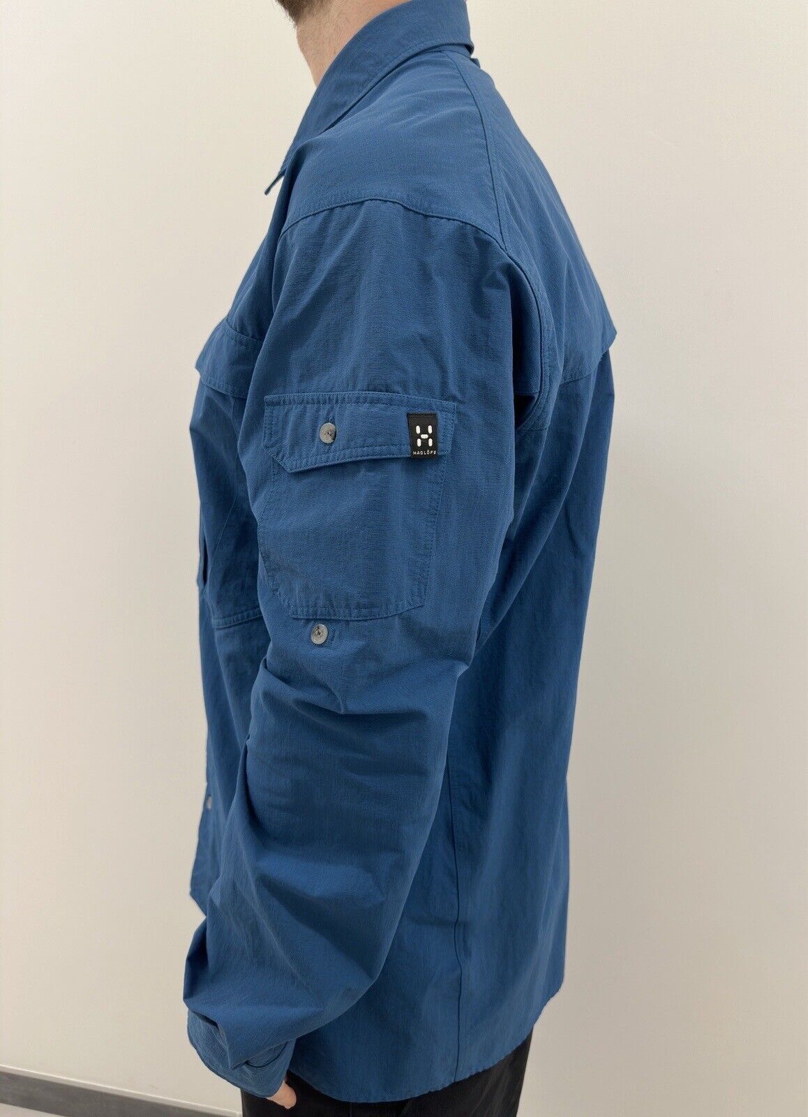 Haglofs Haglofs Shirt Overshirt Pocket Outdoor Hiking Polyamide Size US XL / EU 56 / 4 - 2 Thumbnail
