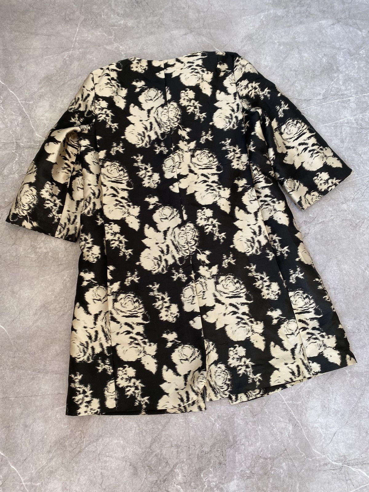Gerard Darel Gerard Darel Paris Blend Silk Long Coat Floral Print Style Size M / US 6-8 / IT 42-44 - 11 Thumbnail