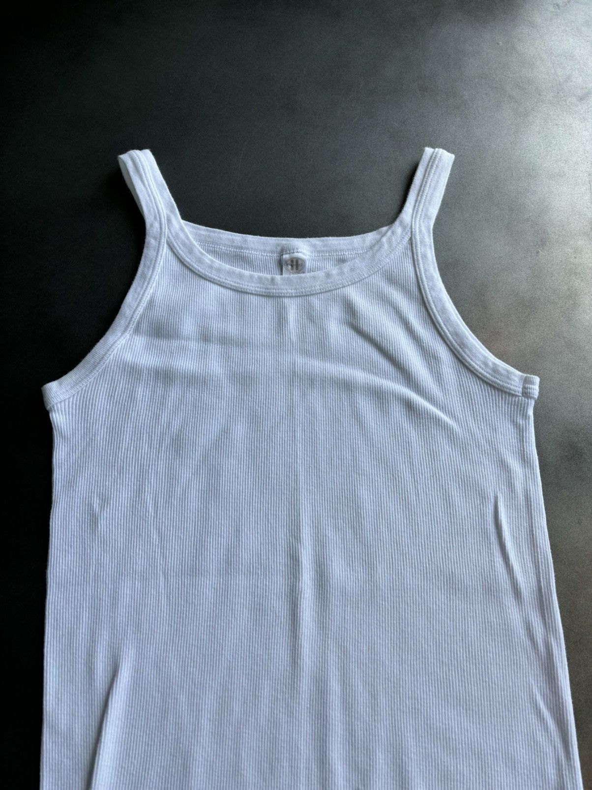 Hanes × Vintage Vintage Undershirt Vintage Tank Top Sleeveless Ribbed Henri Size US M / EU 48-50 / 2 - 3 Thumbnail