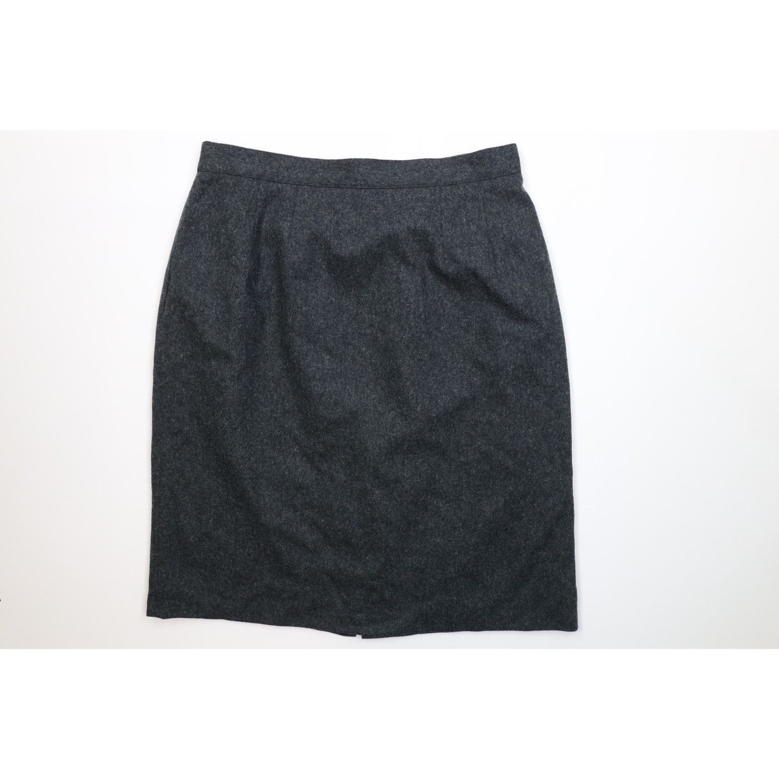 Vintage Vintage 90s Streetwear Blank Wool Business Skirt Size 40" / US 18 - 1 Thumbnail