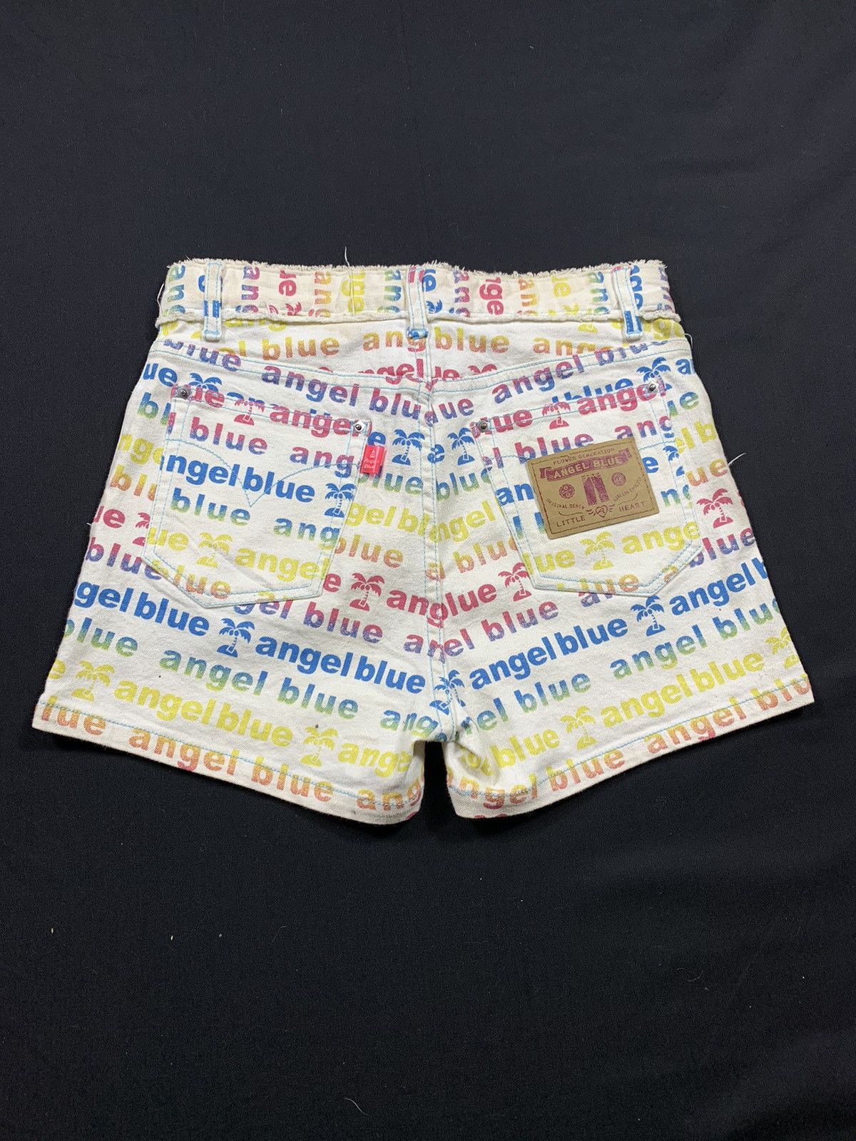 Angel Blue × Hysteric Glamour × Japanese Brand Angel Blue short pants jeans all over print Size US 28 / EU 44 - 1 Thumbnail