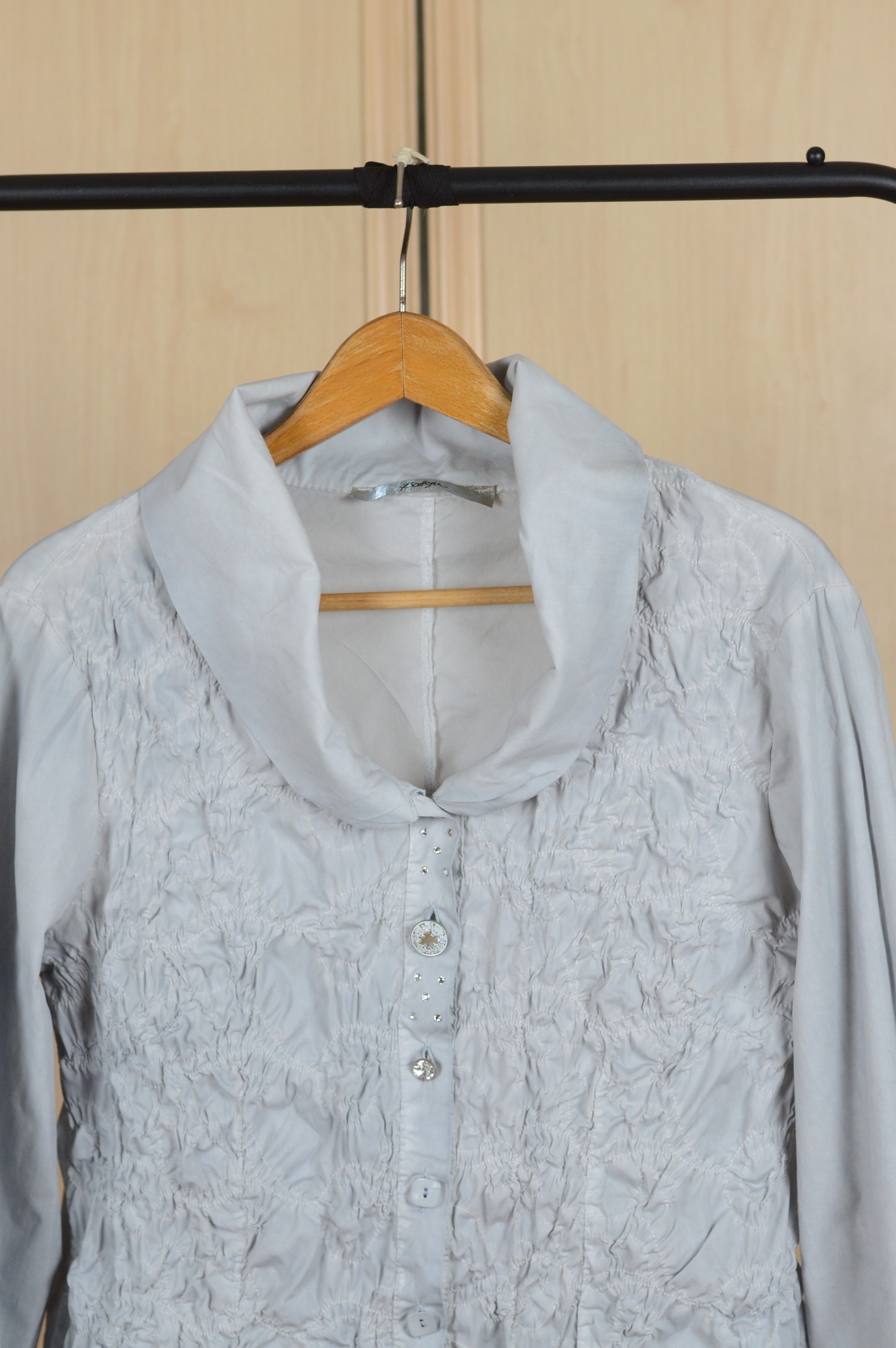 Designer Bottega Elisa Cavaletti Shirt Blouse Size XL / US 12-14 / IT 48-50 - 3 Thumbnail