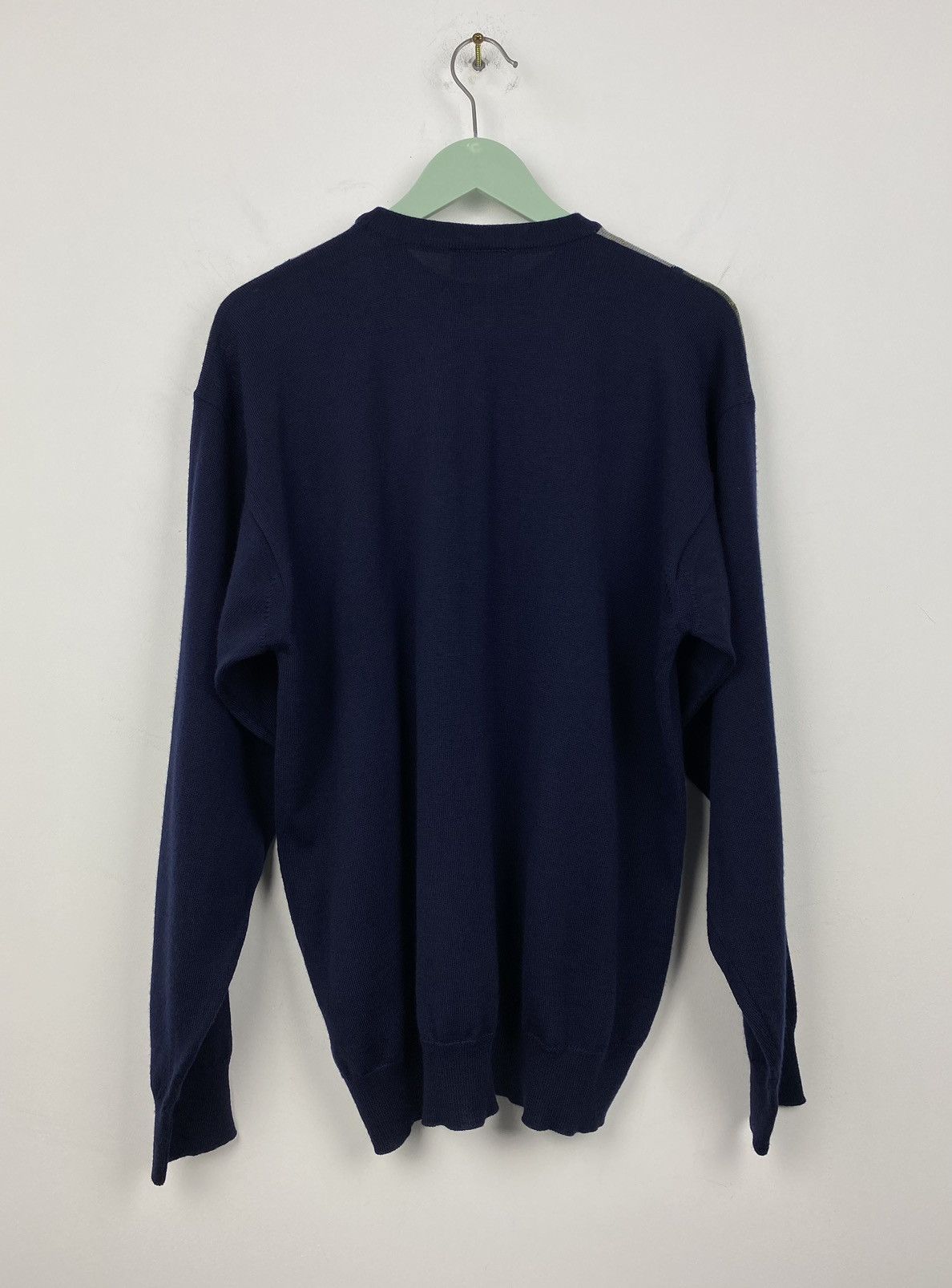 Lacoste Vintage 90s Lacoste Chemise Wool Sweater Burberry Ralph Size US L / EU 52-54 / 3 - 5 Thumbnail