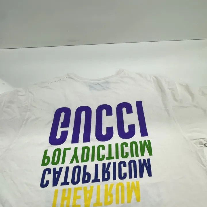 Gucci Gucci x Adidas Logo Print T-Shirt-2507 Size M / US 6-8 / IT 42-44 - 5 Thumbnail