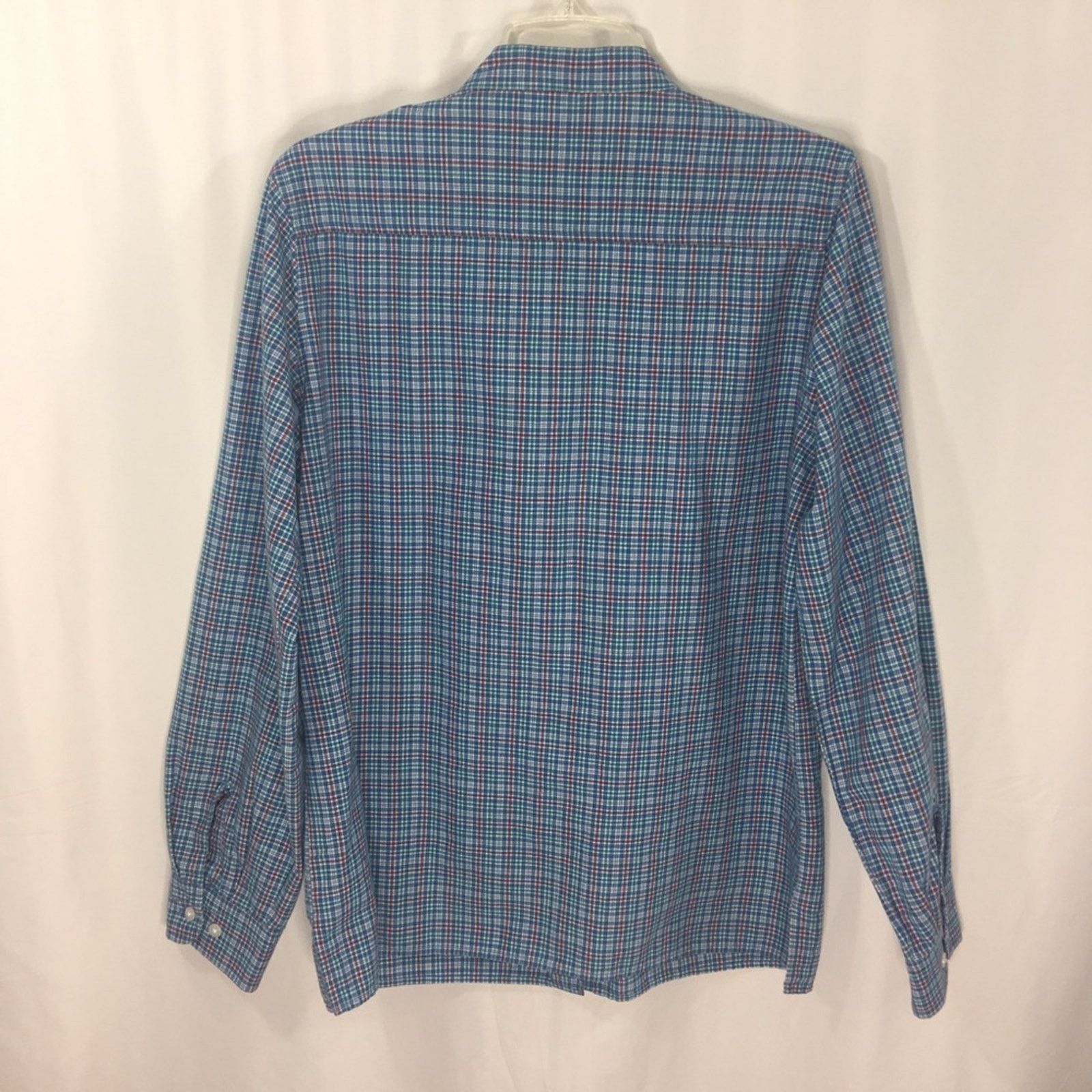 Orvis Orvis Women's Shirt Blouse Plaid Long Sleeve Size Medium Size US M / EU 48-50 / 2 - 7 Thumbnail