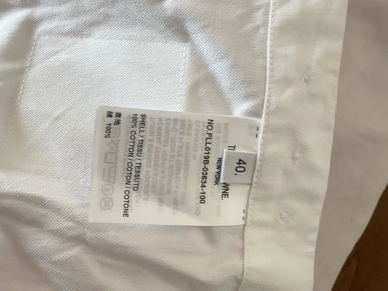 Thom Browne Thom Browne White shirt Size US XXS / EU 40 - 5 Thumbnail