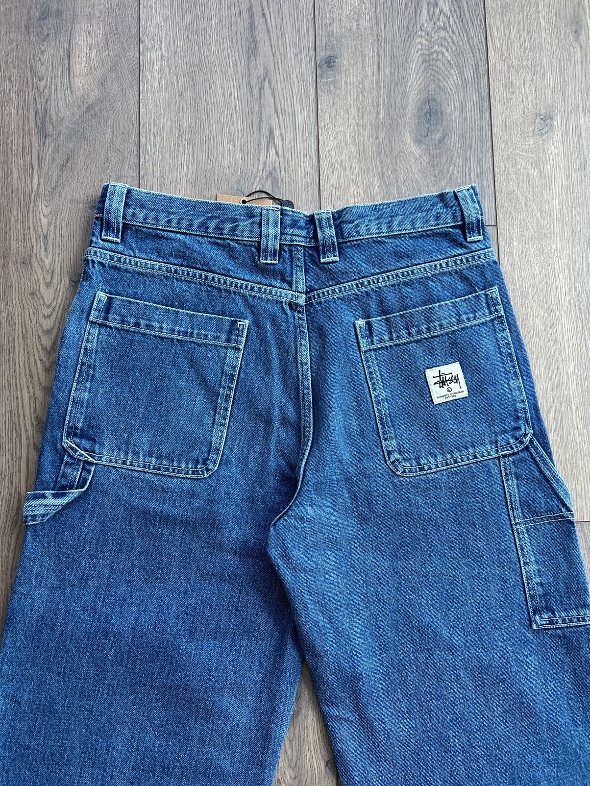 Stussy Stussy Denim Double Knee Work Pant 30 Size US 30 / EU 46 - 4 Thumbnail