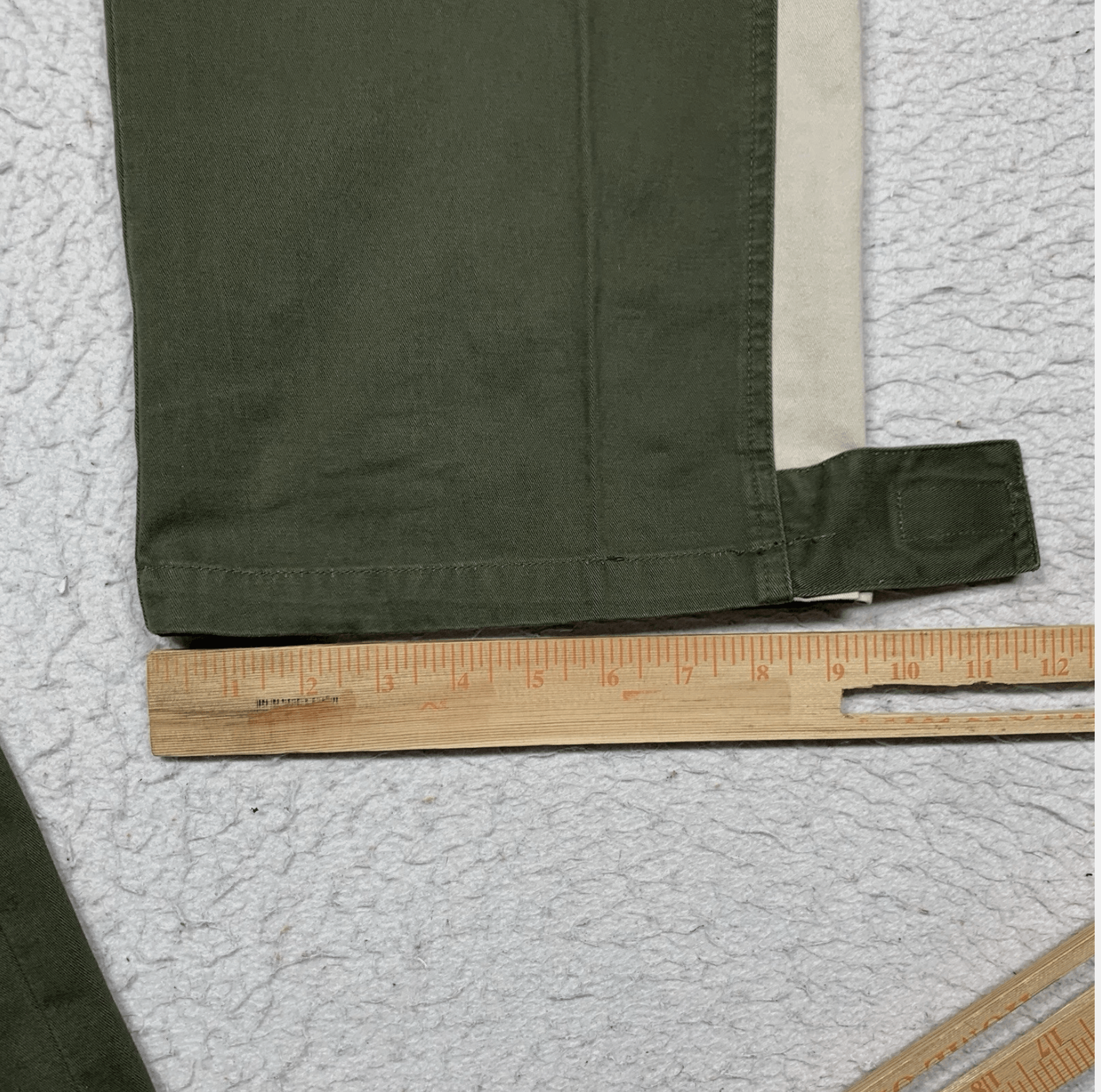 Wu-Tang Clan VINTAGE Wu Wear Pants 34x32 Green Twill Casual 90s Mens Size US 34 / EU 50 - 16 Thumbnail