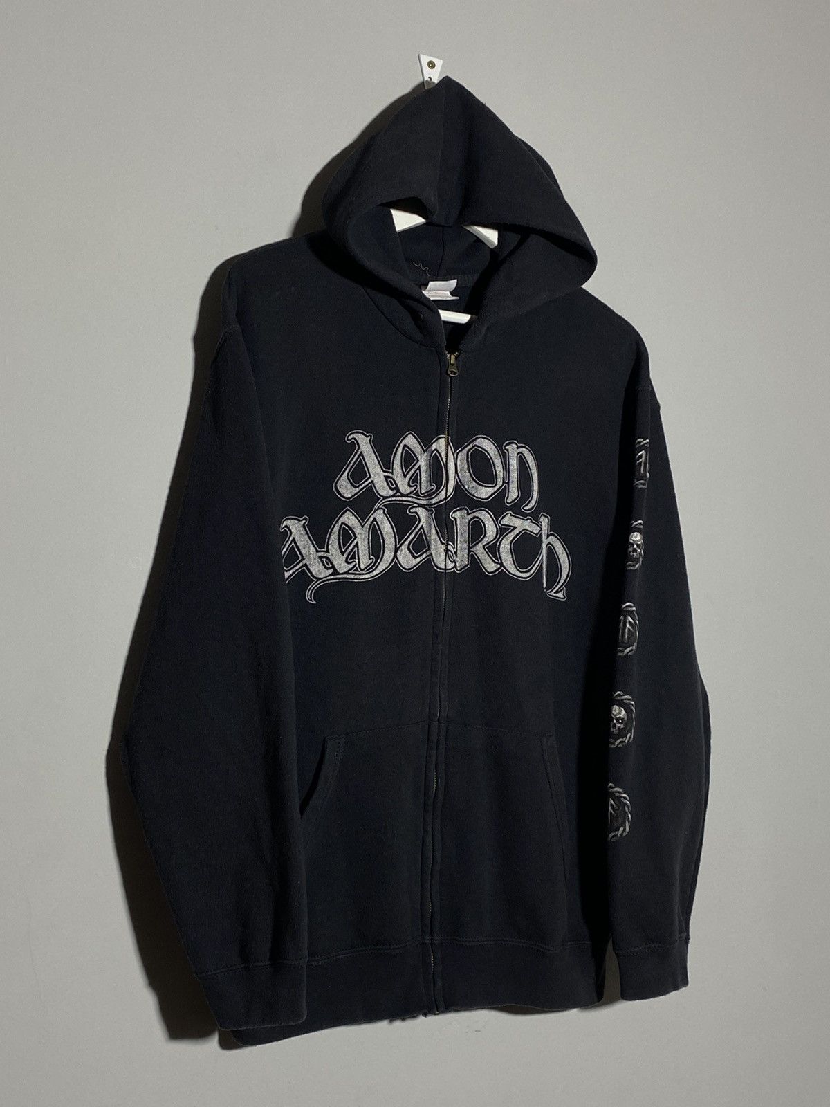 Band Tees Vintage Y2K Amon Amarth Amazing Metal Band Zip Hoodie Size US L / EU 52-54 / 3 - 5 Thumbnail