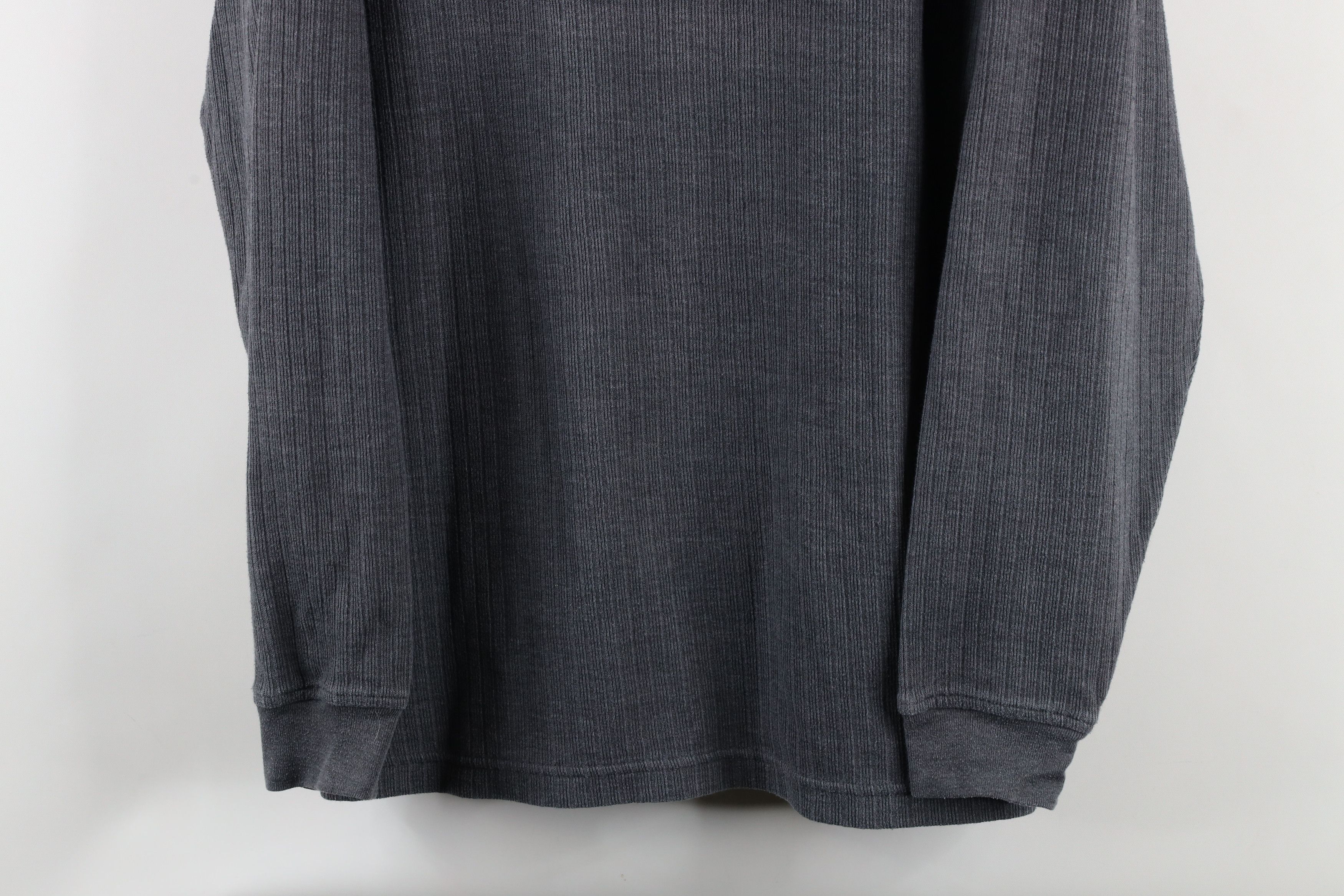 Vintage Vintage 90s Streetwear Knit Long Sleeve Henley T-Shirt Size US M / EU 48-50 / 2 - 3 Thumbnail