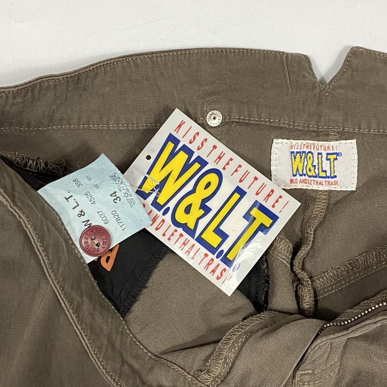 Walter Van Beirendonck W+LT 2003 Baggy Fit Darted Trousers - 30-31 Size US 30 / EU 46 - 4 Thumbnail