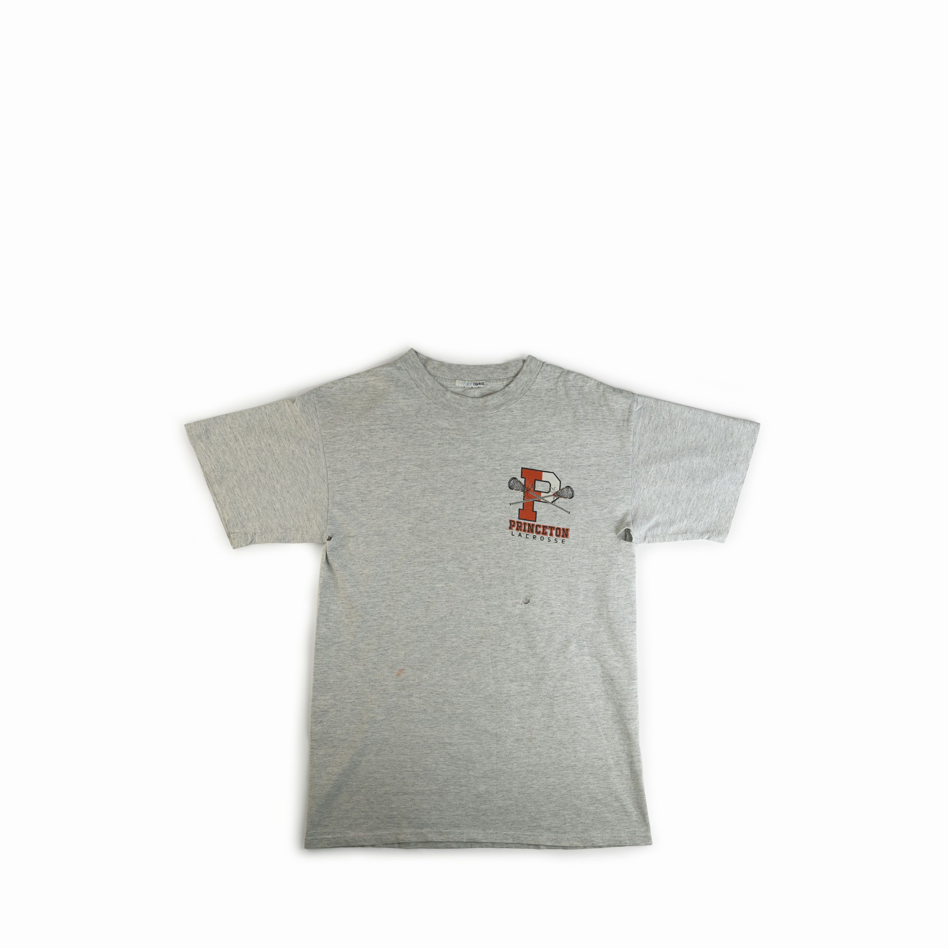 Vintage 1990's Princeton Lacrosse Thrashed Tee Shirt