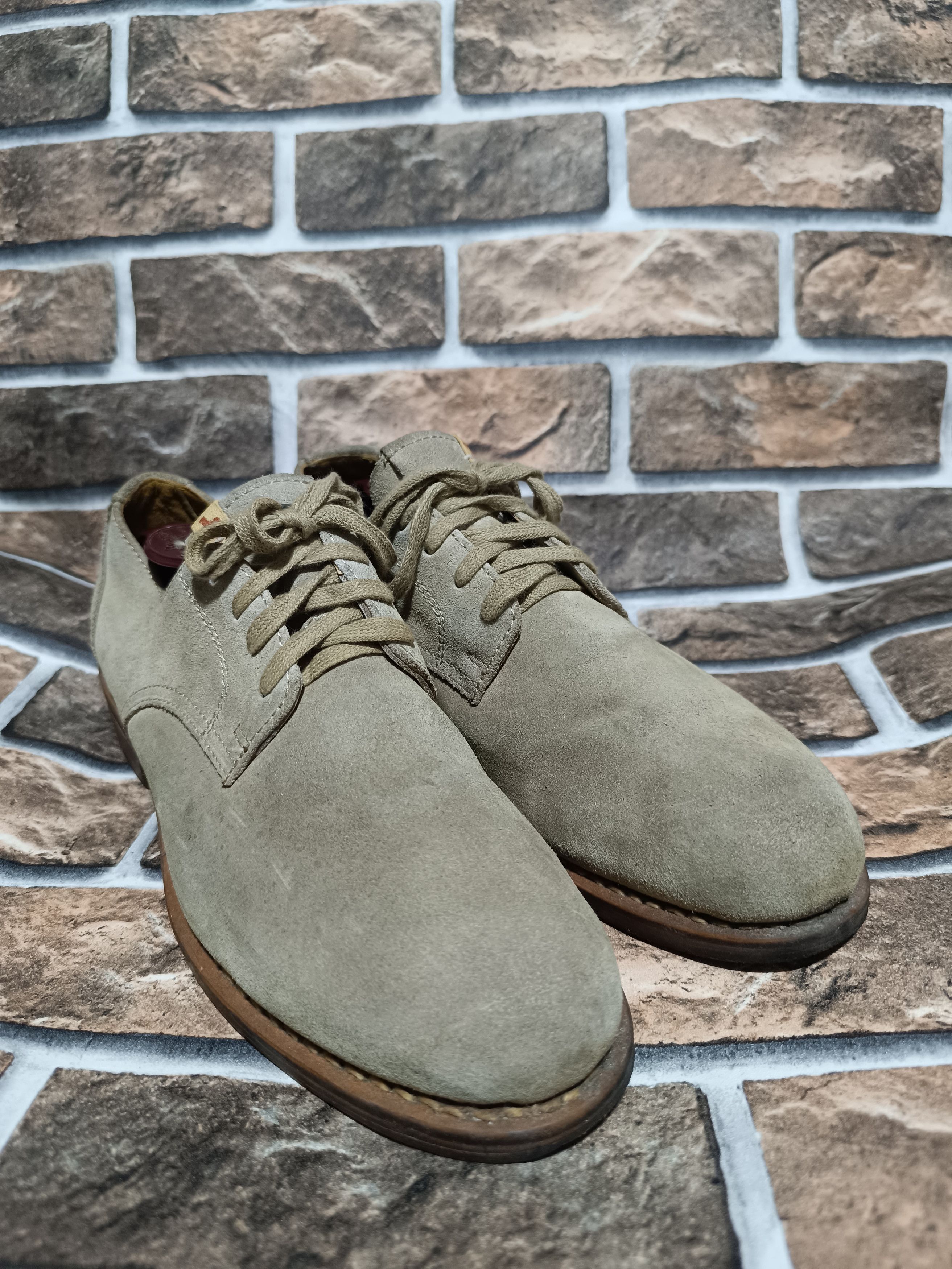 Visvim Calloway folk suede derby Size US 8.5 / EU 41-42 - 6 Thumbnail