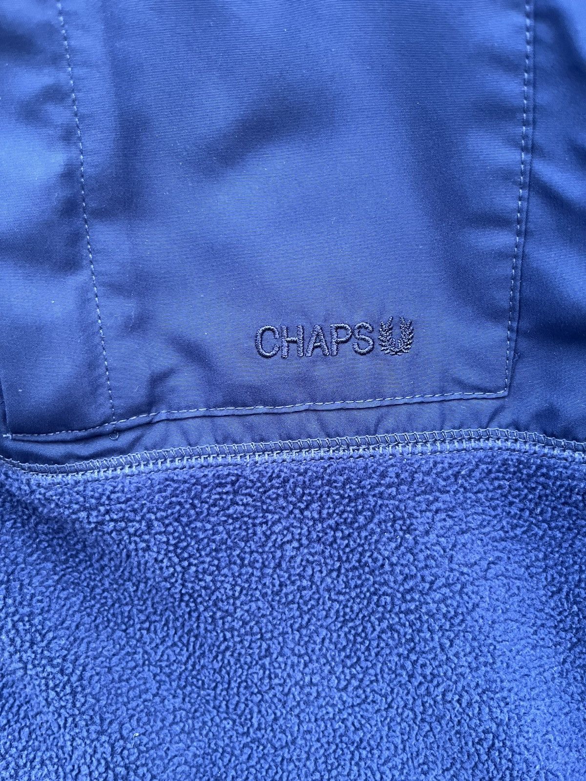 Chaps Ralph Lauren Title: Vintage Chaps Navy Blue Full-Zip Fleece Jacket Style Size US L / EU 52-54 / 3 - 4 Thumbnail